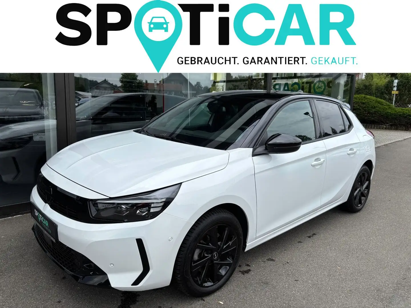 Opel Corsa F GS 1.2T MATRIX+RFK+NAVI+SHZ+KLIMAAUT+LHZ Blanc - 1