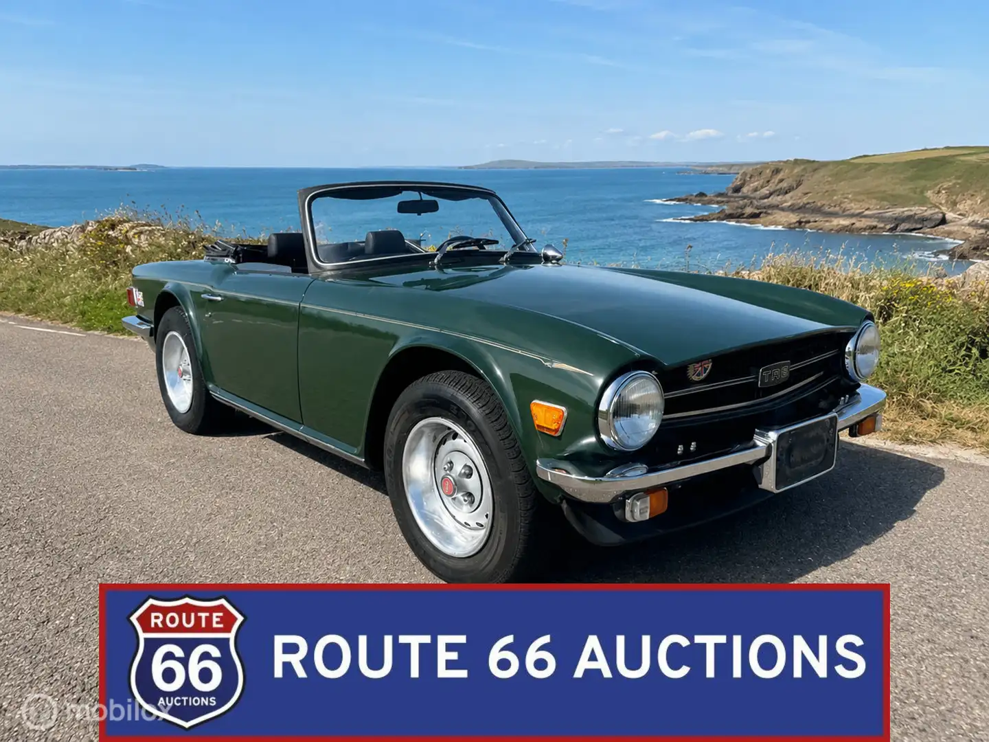 Triumph TR6 | 1976 | Route 66 Auctions Schwarz - 1