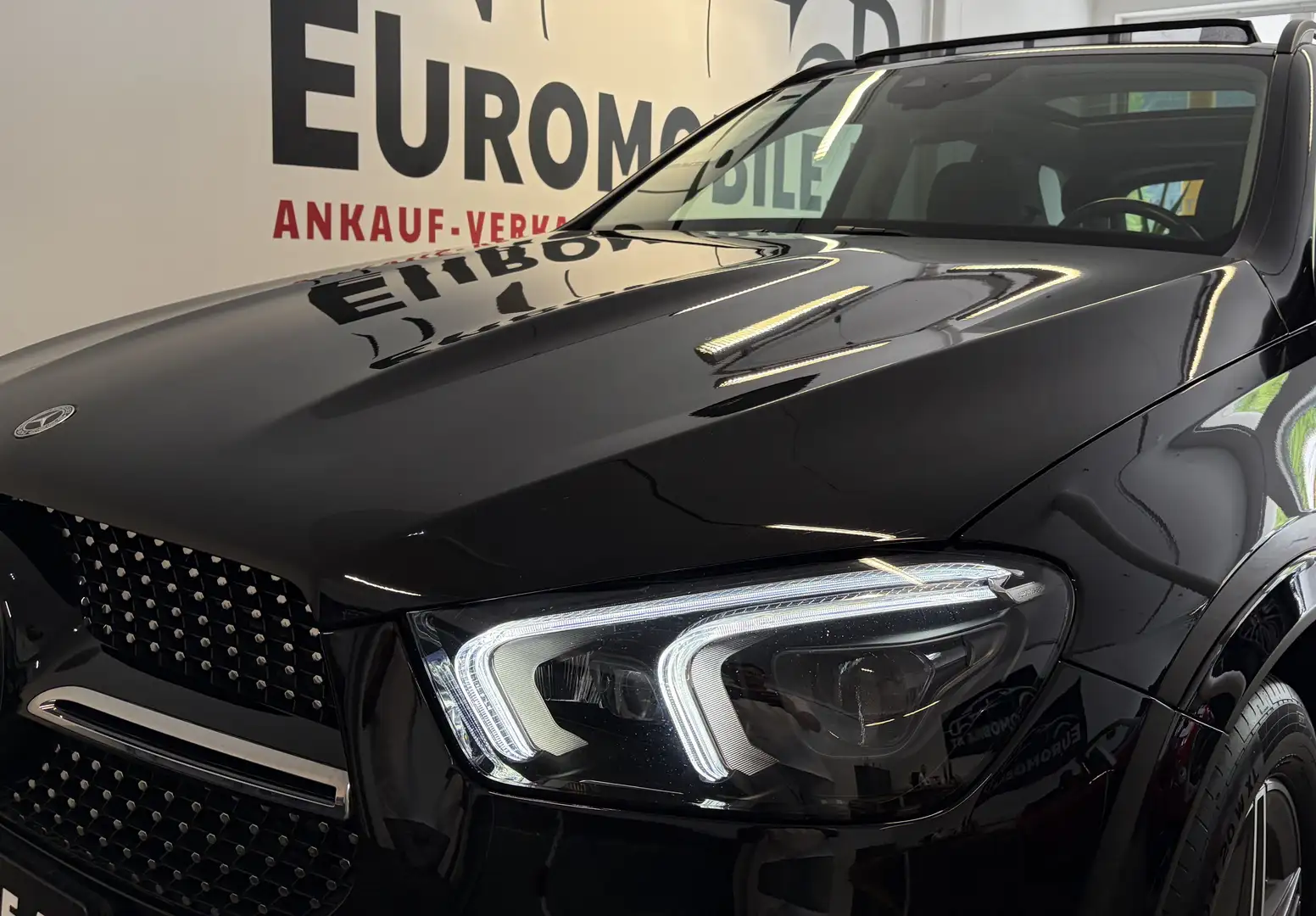 Mercedes-Benz GLE 350 de 4Matic AMG-LINE *Night-P.*PANO*360*LED*AHK*BURM Schwarz - 2