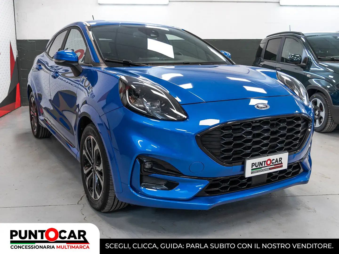 Ford Puma Puma 1.0 EcoBoost Hybrid 125 CV S&S ST-Line X PRO Bleu - 2