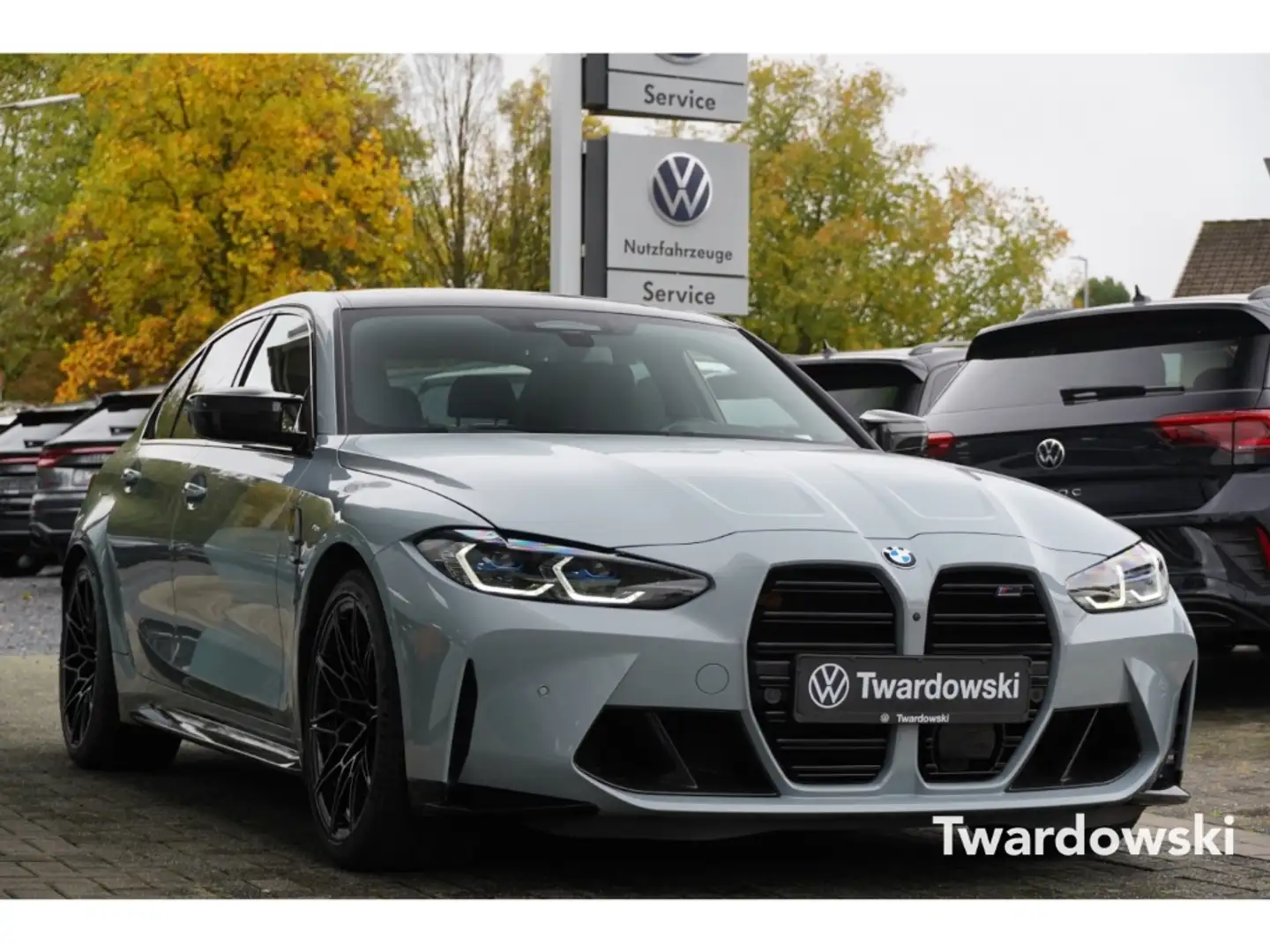 BMW M3 Competition Laserlicht HUD ACC 360° Harman Carbon Grau - 1
