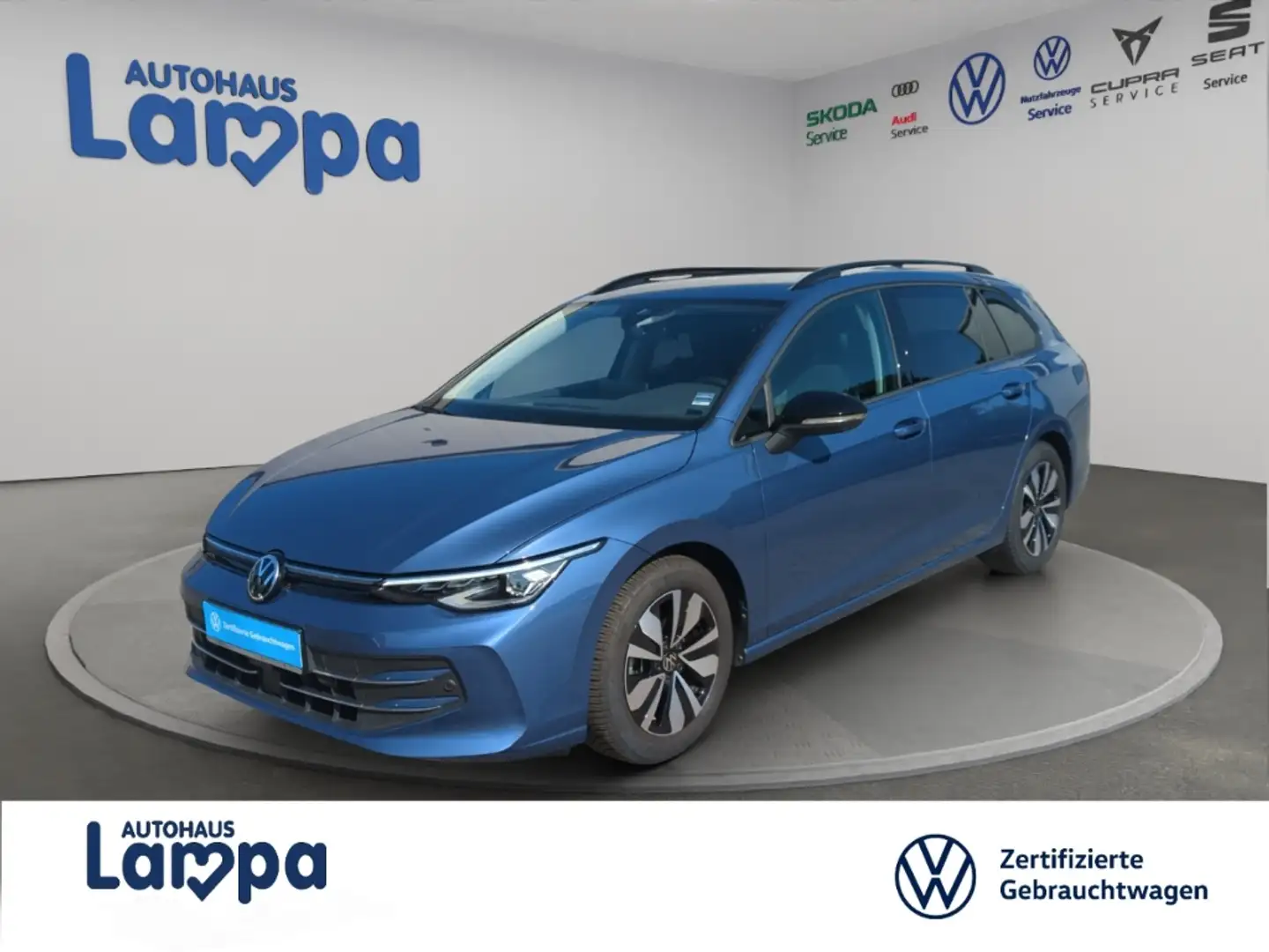Volkswagen Golf Variant VIII GOAL 1.5 TSI 6-Gang AHK,NAV,RFK,AreaView,LED Blau - 1