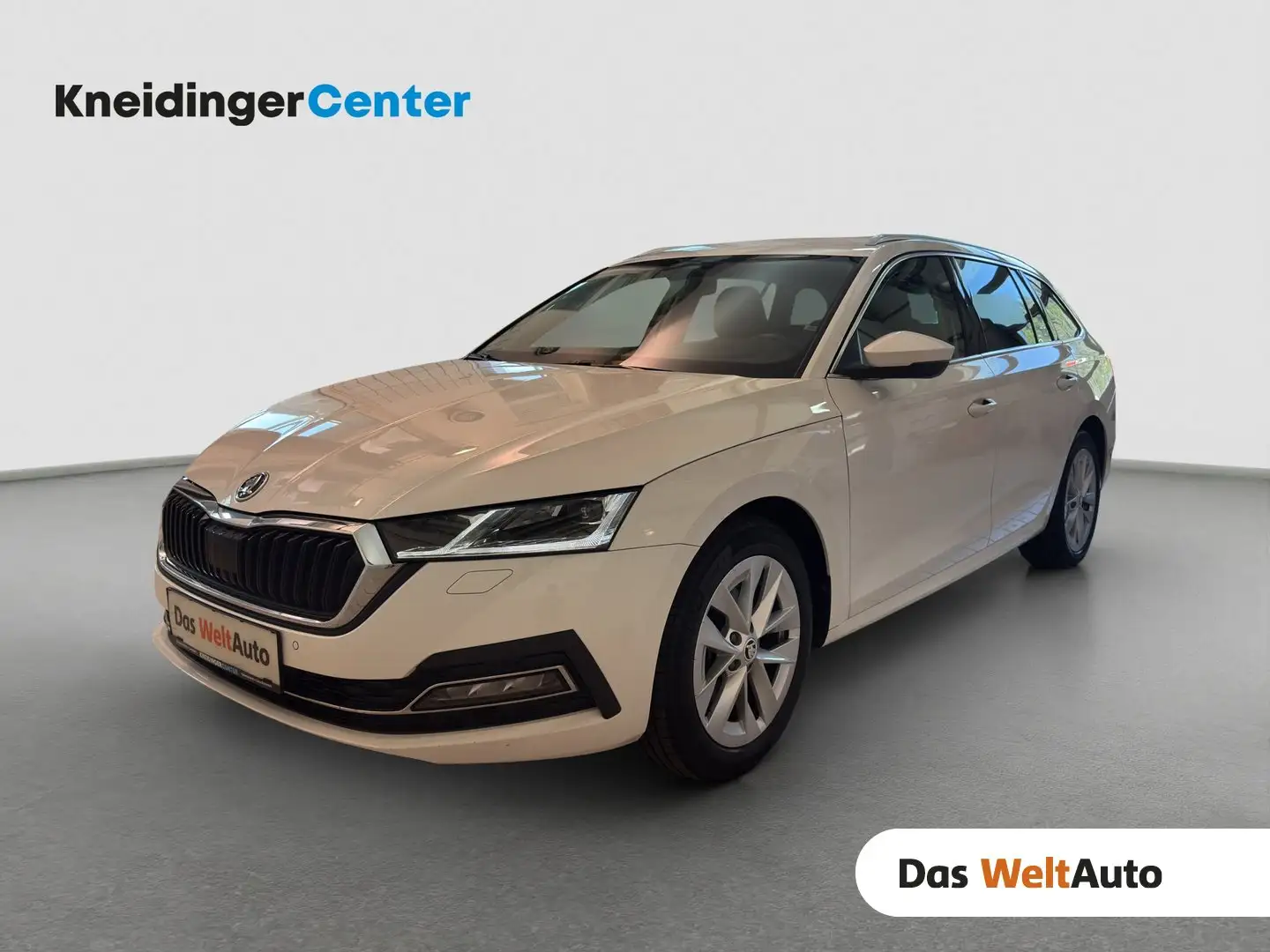 Skoda Octavia 4x4 Style TDI DSG Weiß - 1