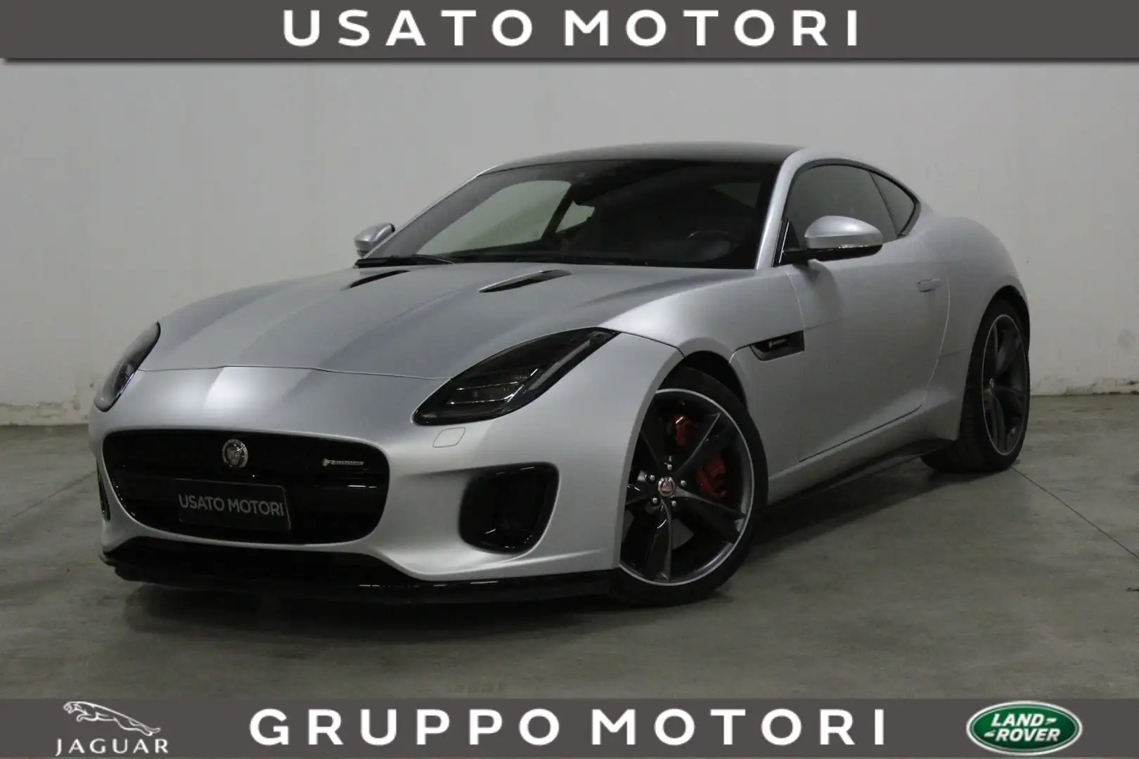 Jaguar F-Type F-Type Coupe 2.0 i4 R-Dynamic SVO 300cv my19.5 Silver - 1