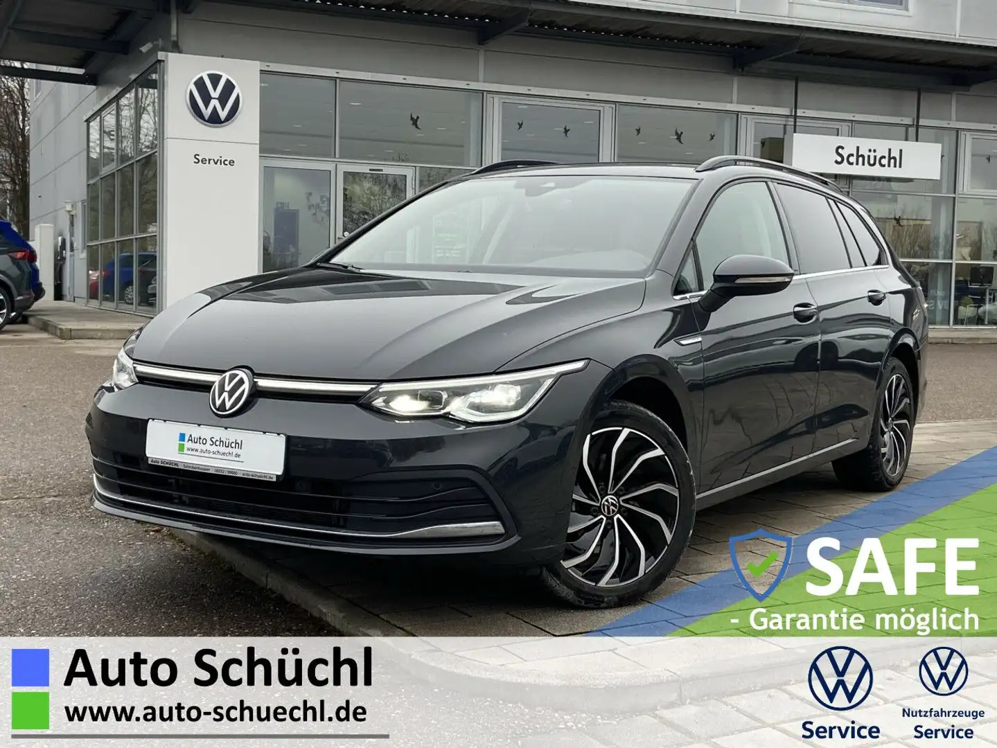 Volkswagen Golf Variant 2.0 TSI DSG STYLE EL.-HECK.+ACTIVE- Grau - 1