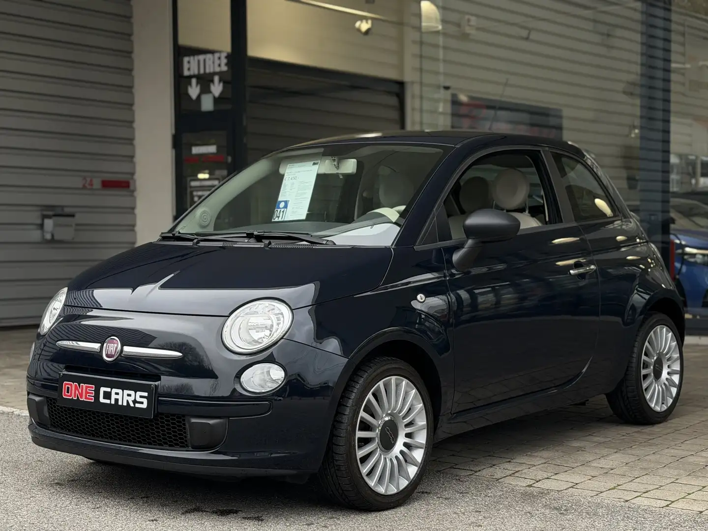Fiat 500 1.2i (51kw 69cv) DA-VC-VE-ABS-JA16-39.600km-GAR1AN Blu/Azzurro - 1