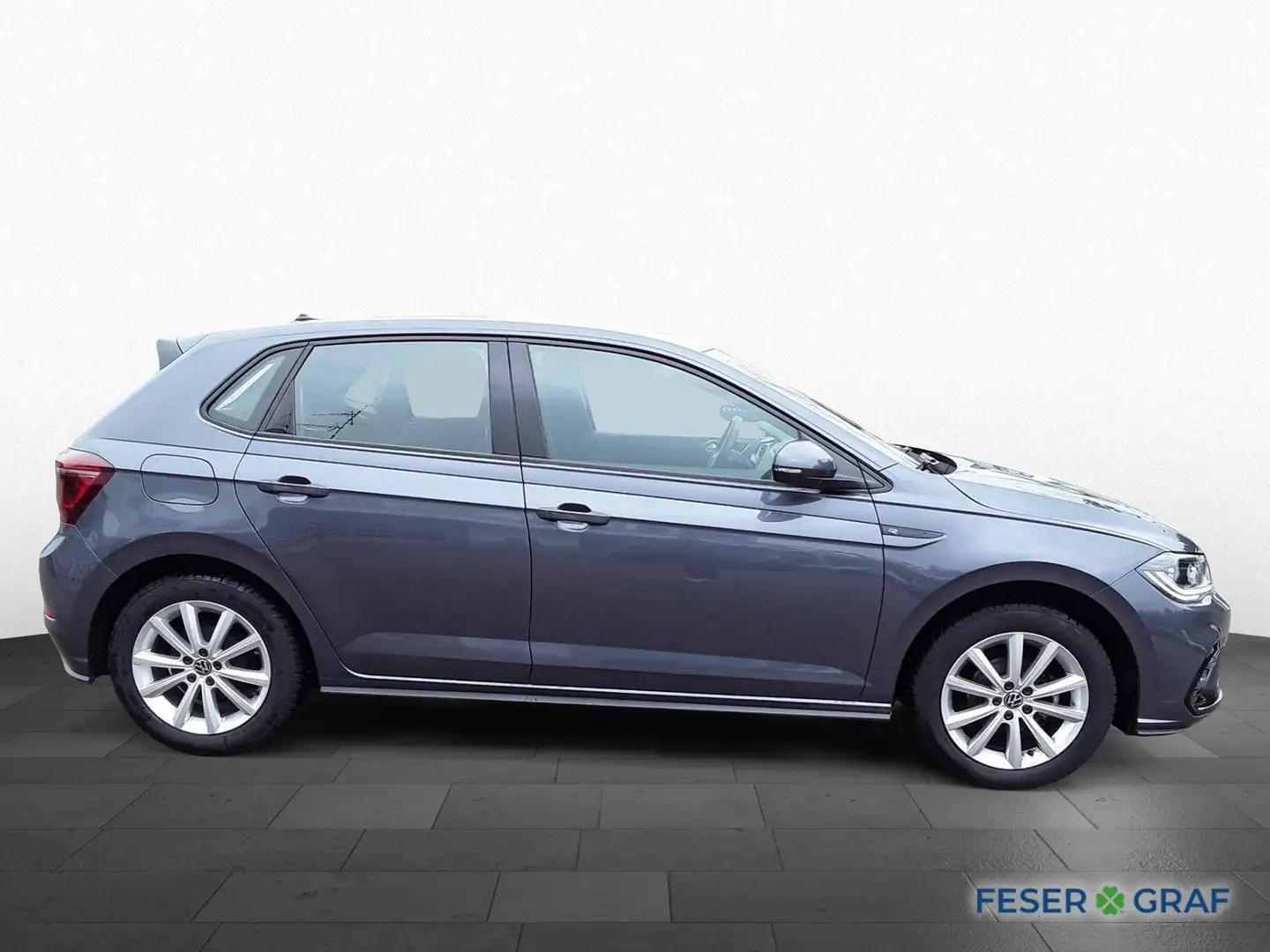 Volkswagen Polo 1.0 TSI DSG R-Line NAVI KAM ACC IQ.LIGHT Grau - 2