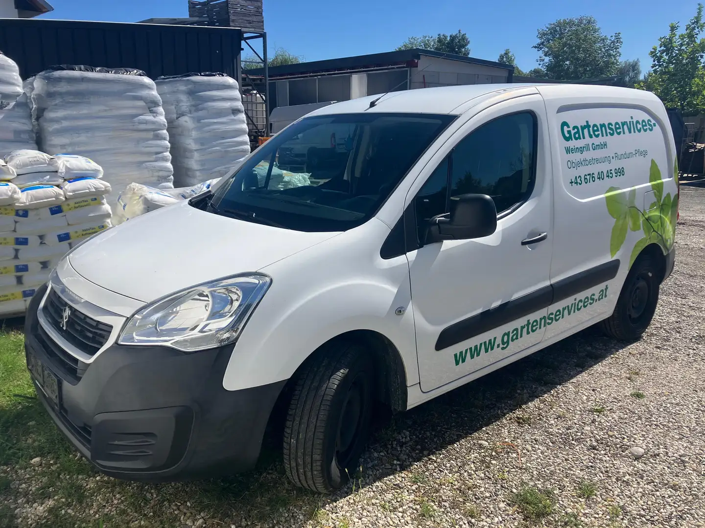 Peugeot Partner Weiß - 1