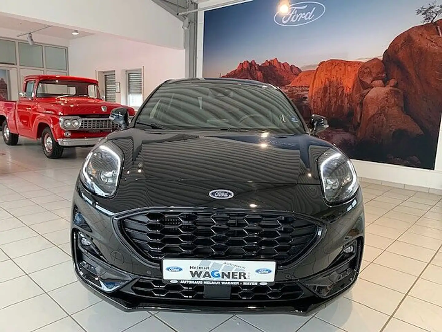 Ford Puma 1.0  ST-LINE/AHK/TWA/RFK/iACC Noir - 2