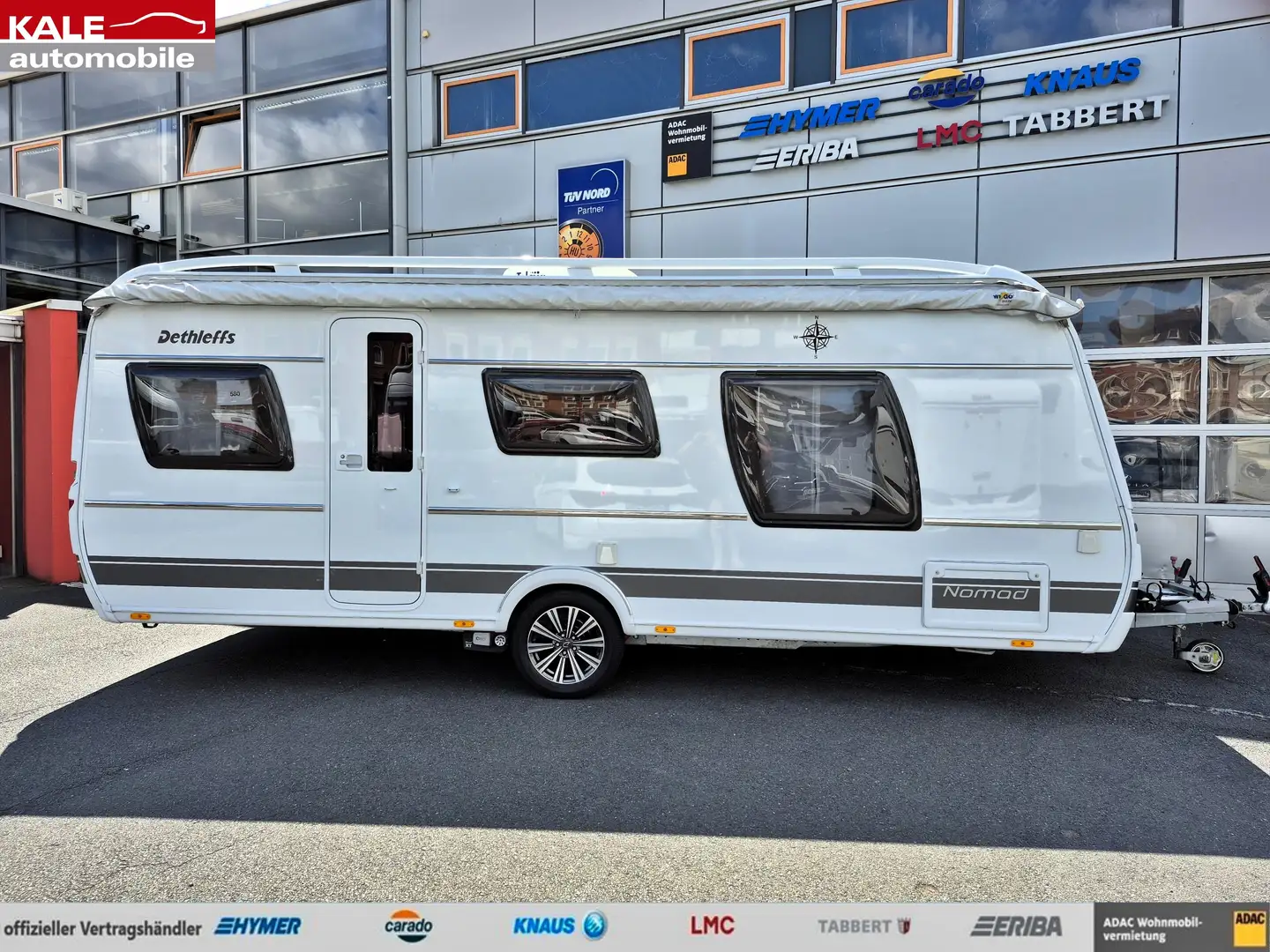 Dethleffs Nomad 530 DR*Mover*Standklima*Markisenvorzelt* Wit - 1