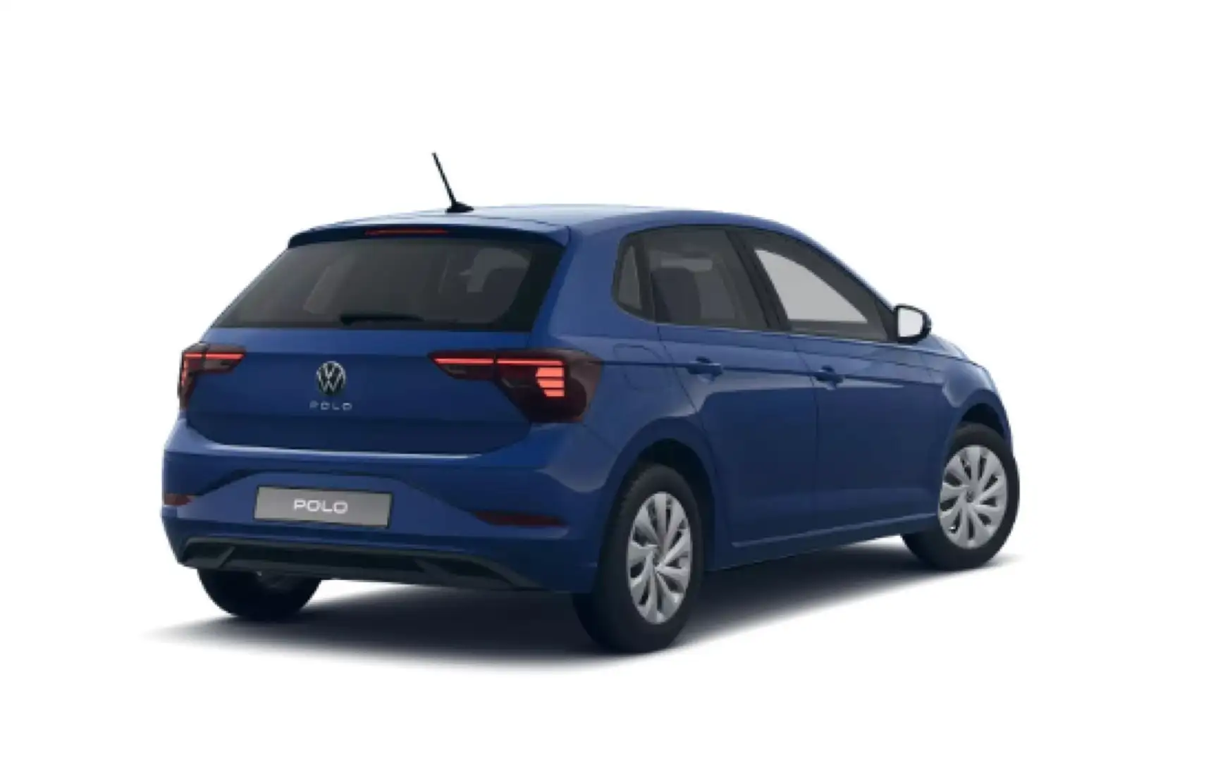 Volkswagen Polo Life 1.0 TSI*NAVI*IQ-Drive*PDC*SHZ*LED*Virt Blau - 2