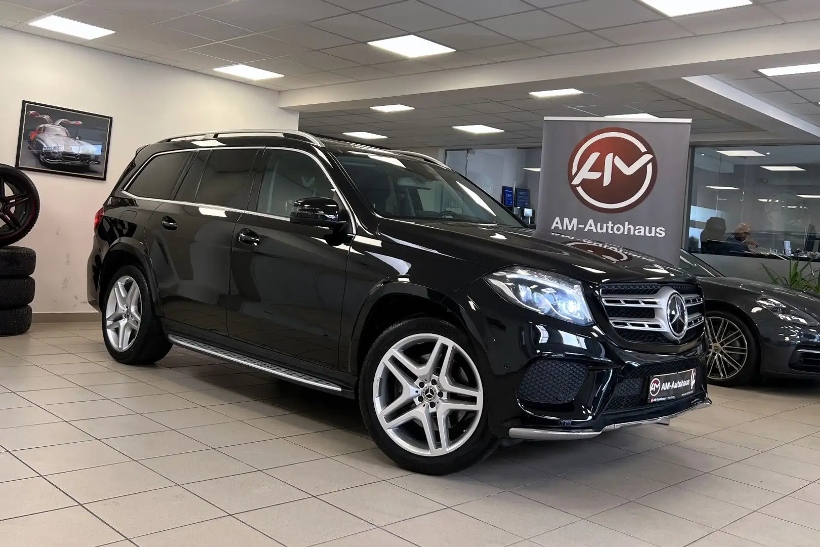 Mercedes-Benz GLS 350 d 4M *7Sitze*AMG*PanSD*ACC*AHK*360°*H&K Negru - 1