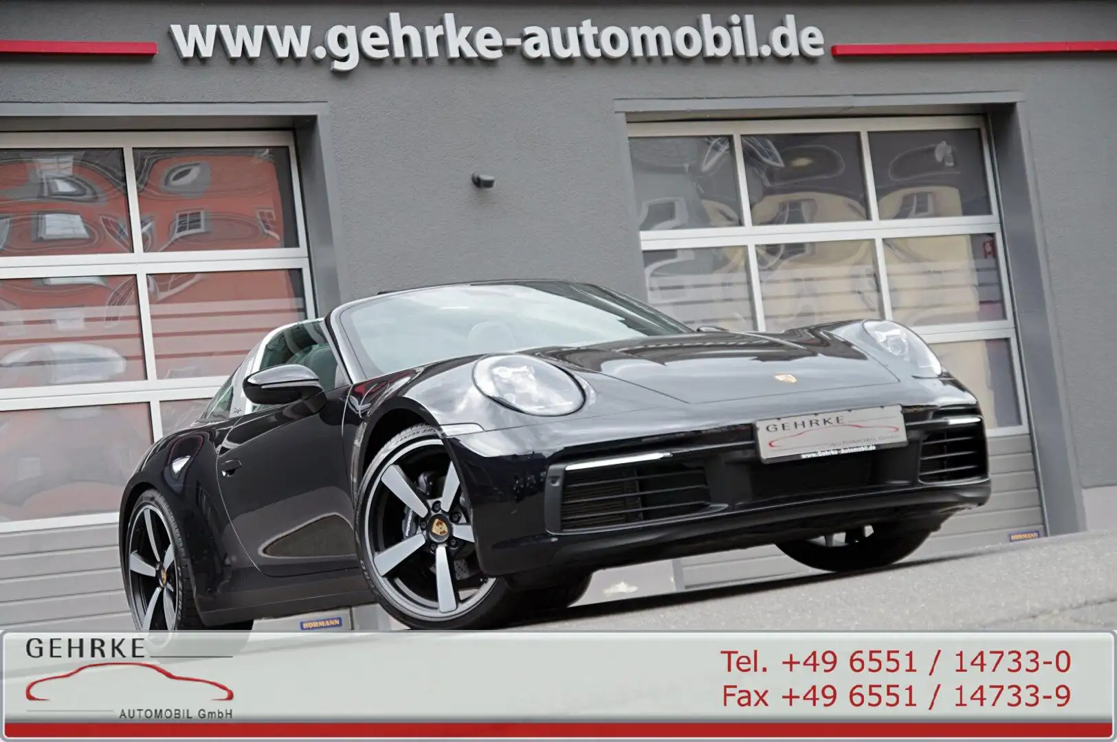 Porsche 992 992 Targa 4*Sportabgas,BOSE,U-FREI,Approved07/26 Noir - 1