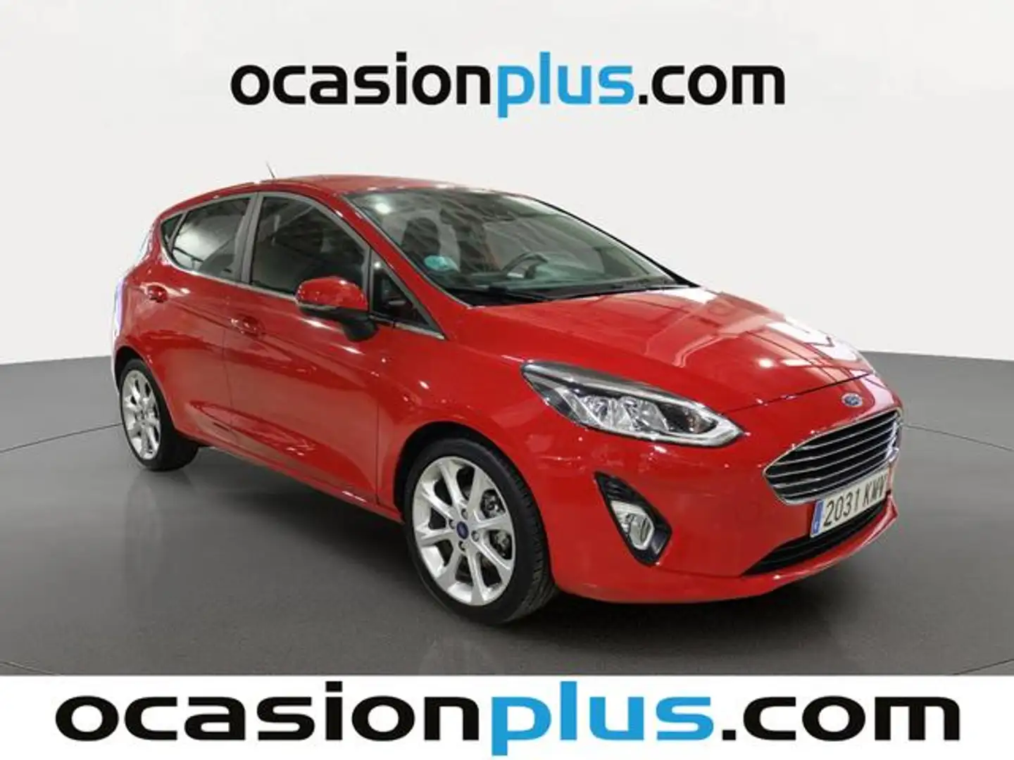 Ford Fiesta 1.5TDCi Titanium 85 Rouge - 2