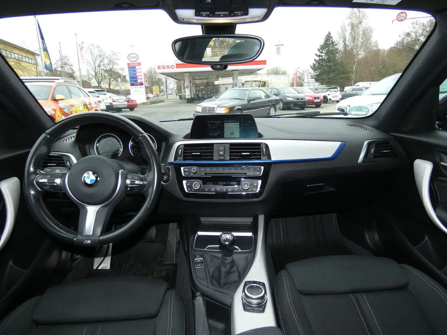 BMW 118 i Edition M Sport Shadow LED NAVI 18" F20 LCI Azul - 2