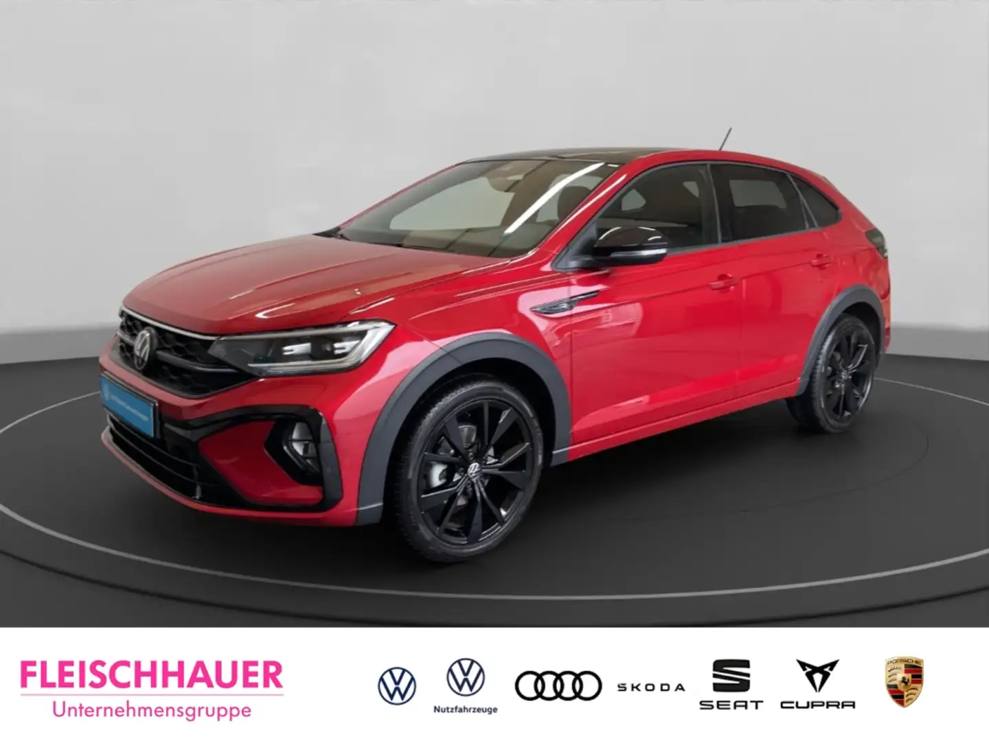 Volkswagen Taigo R-Line 1.5 TSI Sportpaket AHK-abnehmbar El. Panoda Rot - 1