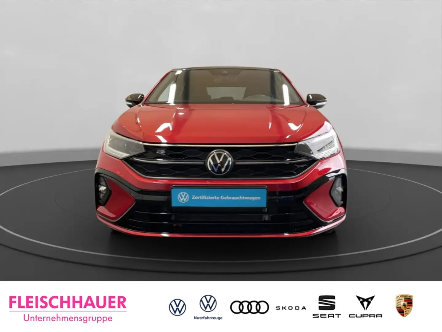 Volkswagen Taigo R-Line 1.5 TSI Sportpaket AHK-abnehmbar El. Panoda Rot - 2