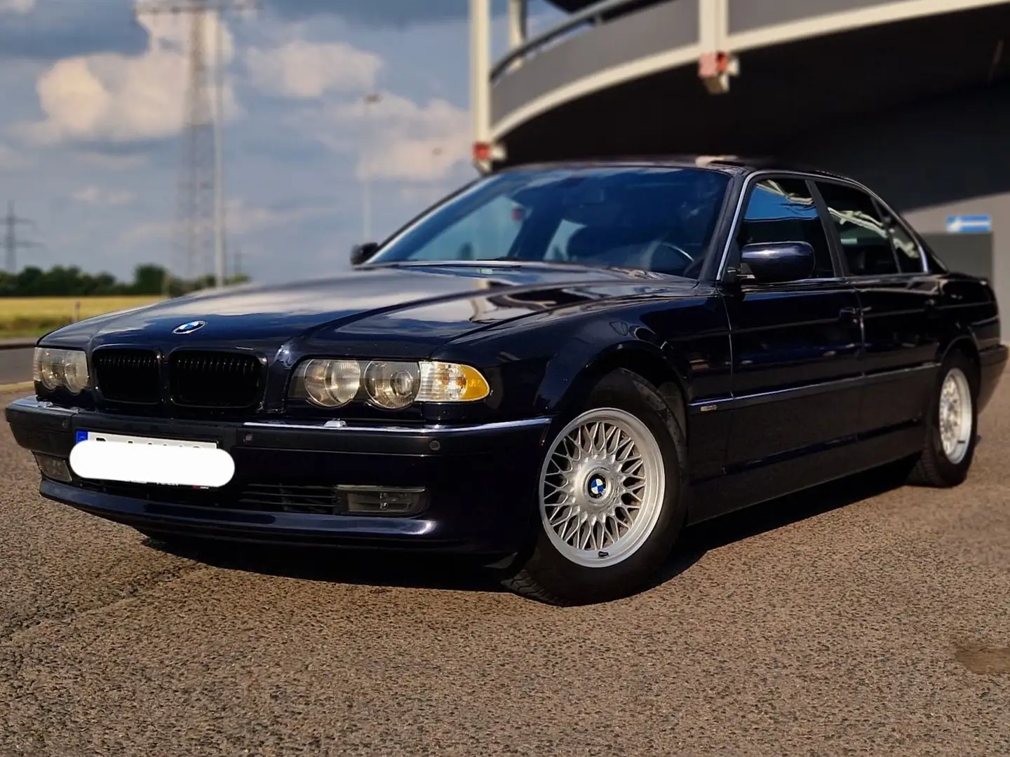 BMW 735 735iL Kék - 1