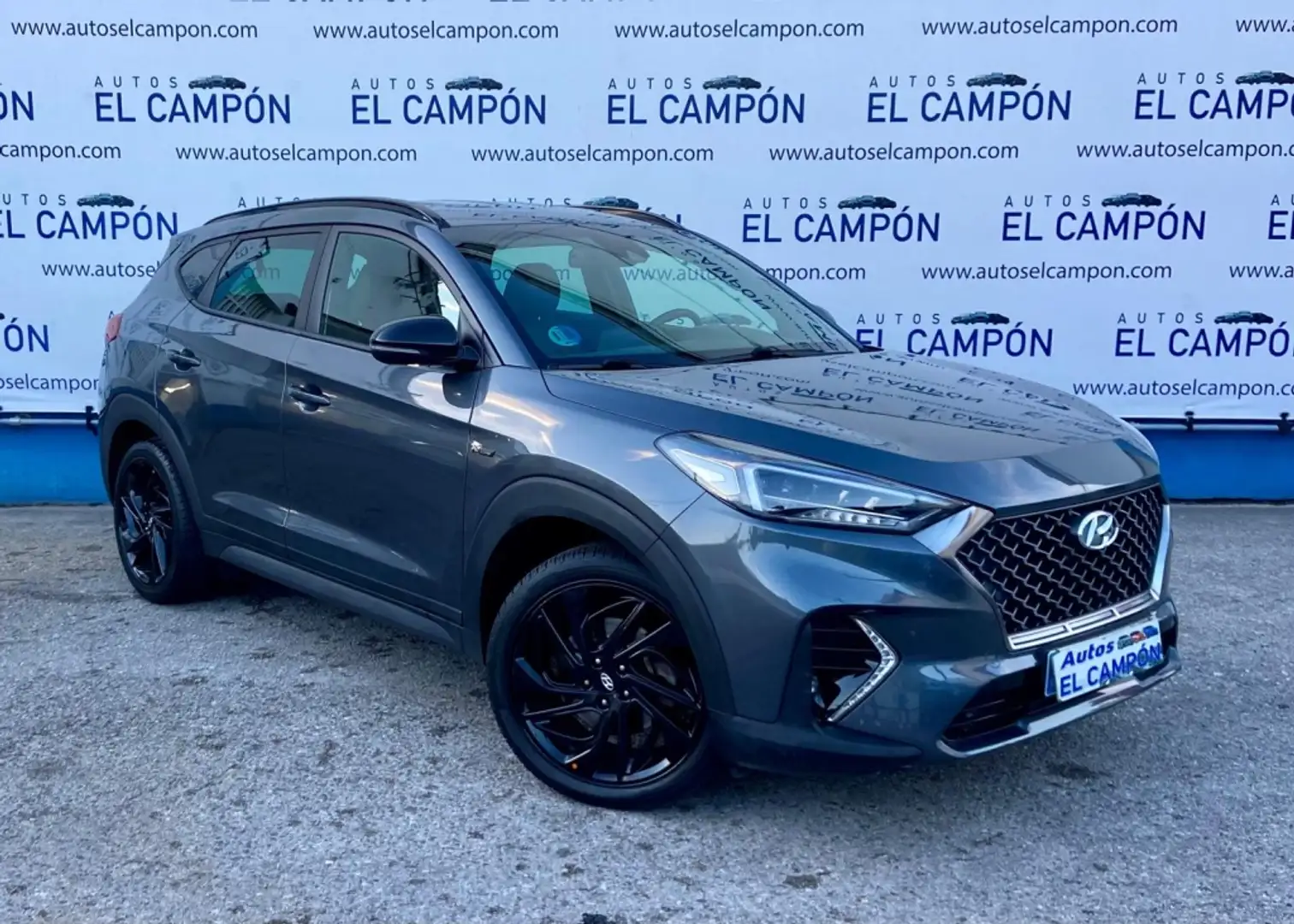 Hyundai TUCSON 1.6CRDI 48V NLine 4x2 DT Grijs - 2