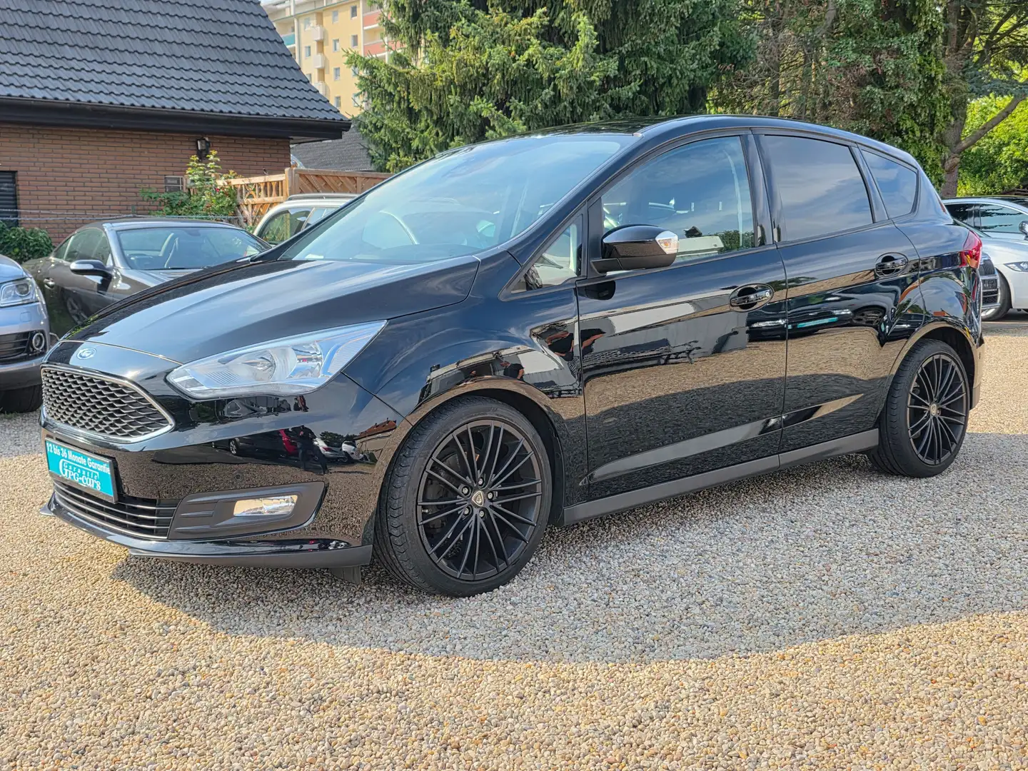 Ford C-Max 1.0 EcoBoost*Navi*PDC*Sitzh.*Tempom.*TÜV Neu Negro - 2