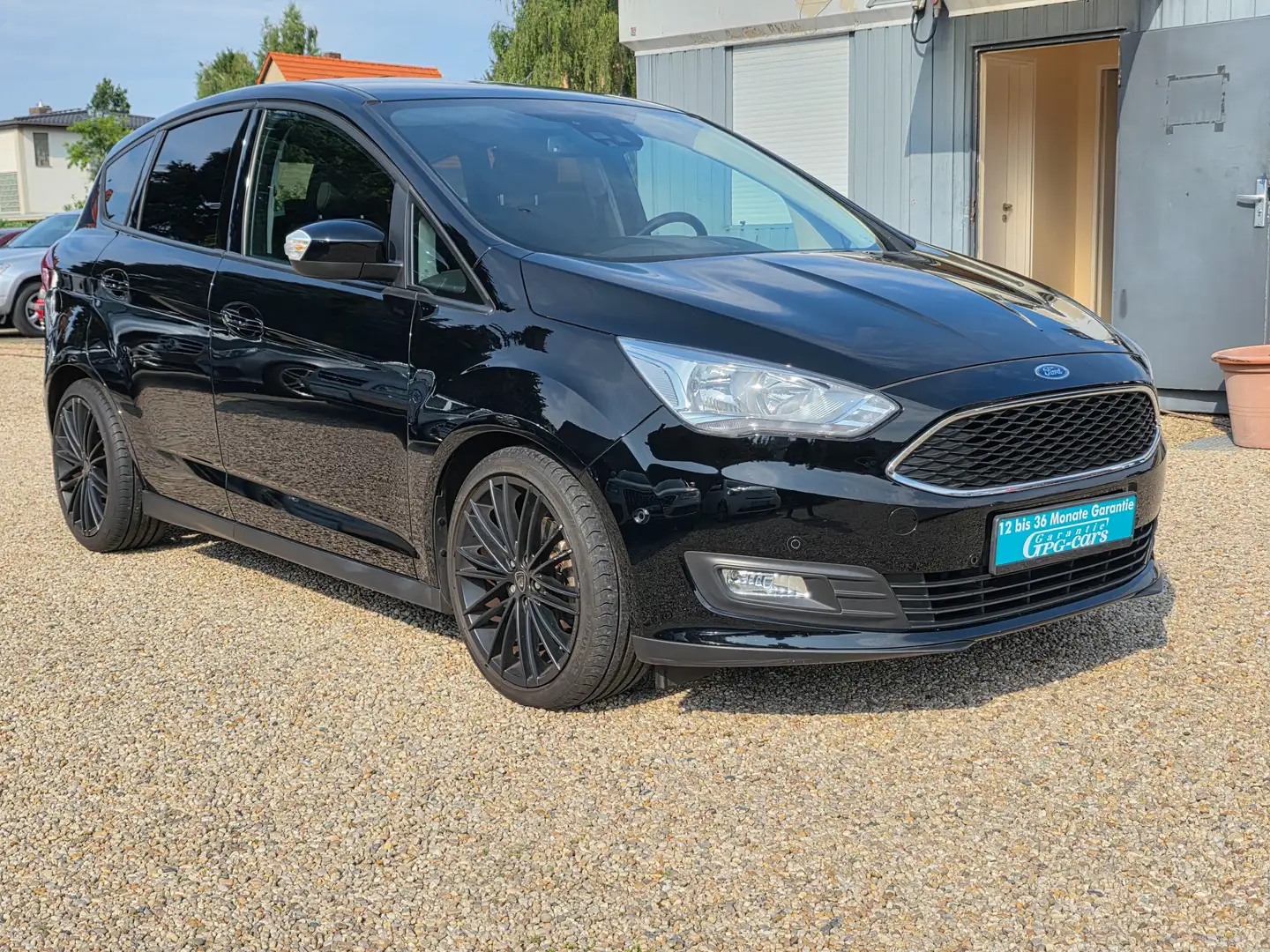 Ford C-Max 1.0 EcoBoost*Navi*PDC*Sitzh.*Tempom.*TÜV Neu Negro - 1