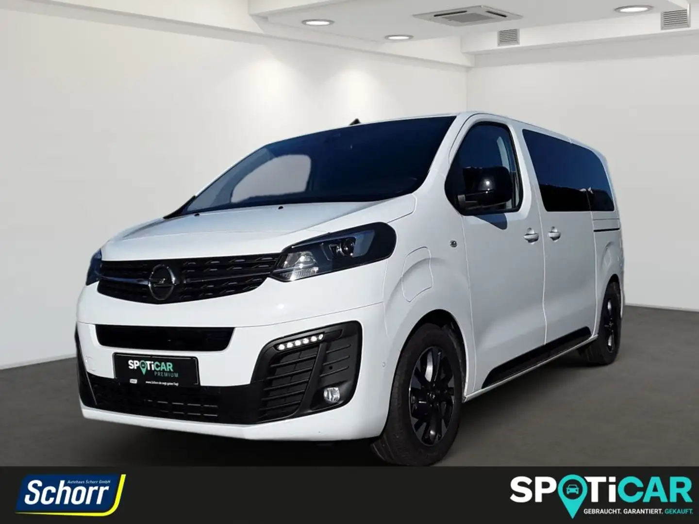 Opel Zafira Life E 75-kWh M Tourer Blanc - 1