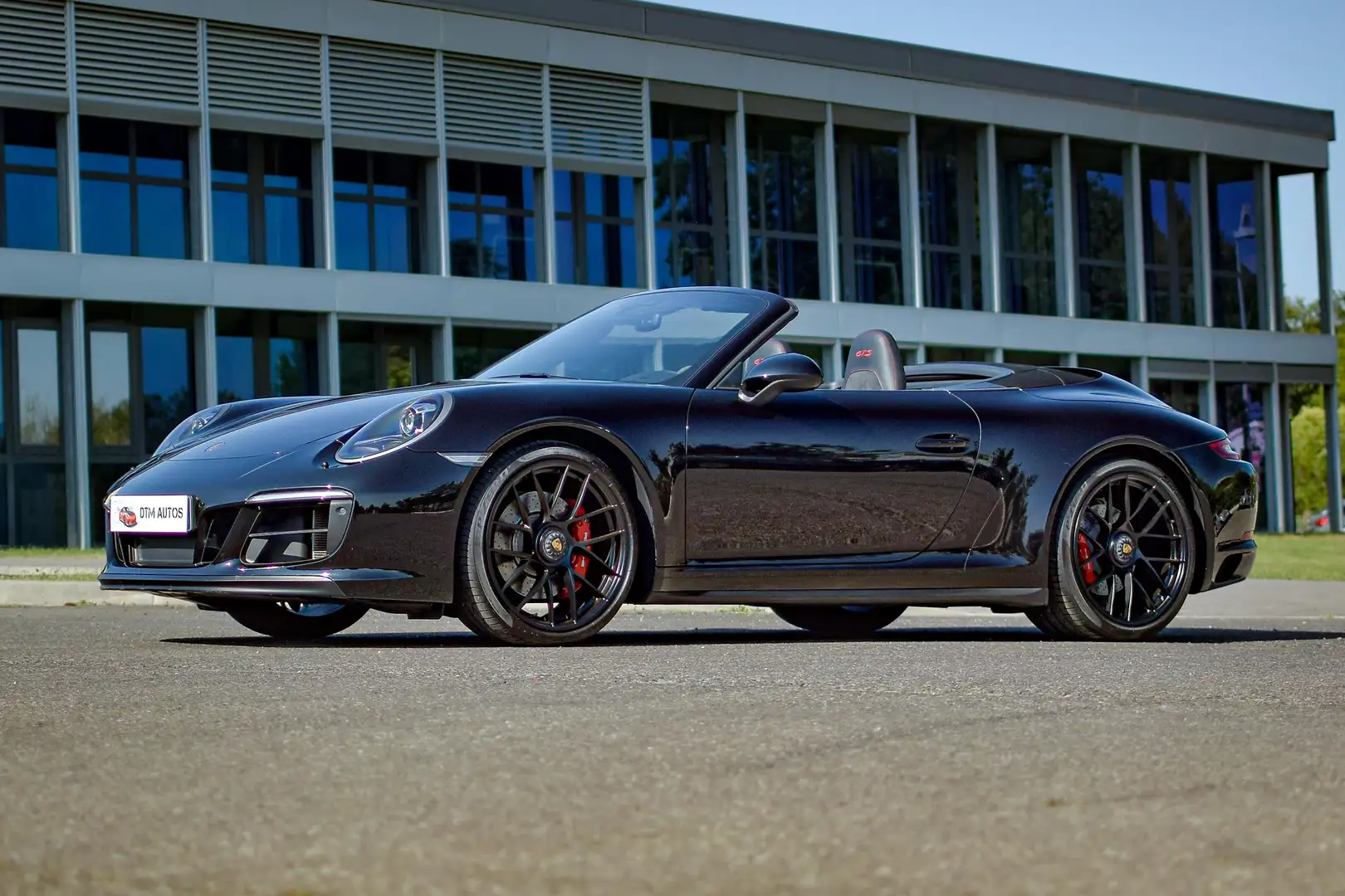 Porsche 911 911 Carrera 4 Cabriolet 3.0i 450 GTS PDK Noir - 2