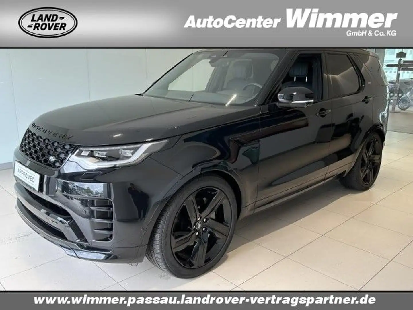 Land Rover Discovery D300 R-Dynamic HSE 7 Sitzer AHK Panorama Black - 1
