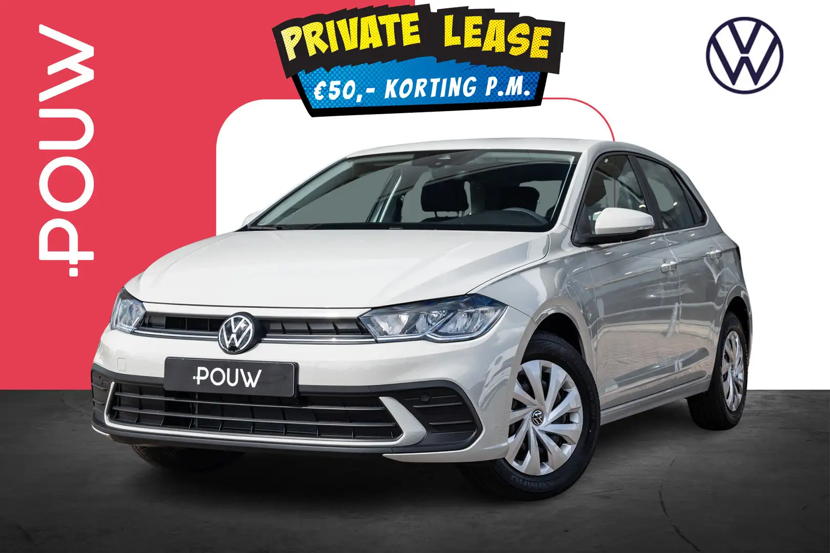 Volkswagen Polo 1.0 MPI 80pk Polo Edition | Airco | Digital Cockpi Grijs - 1