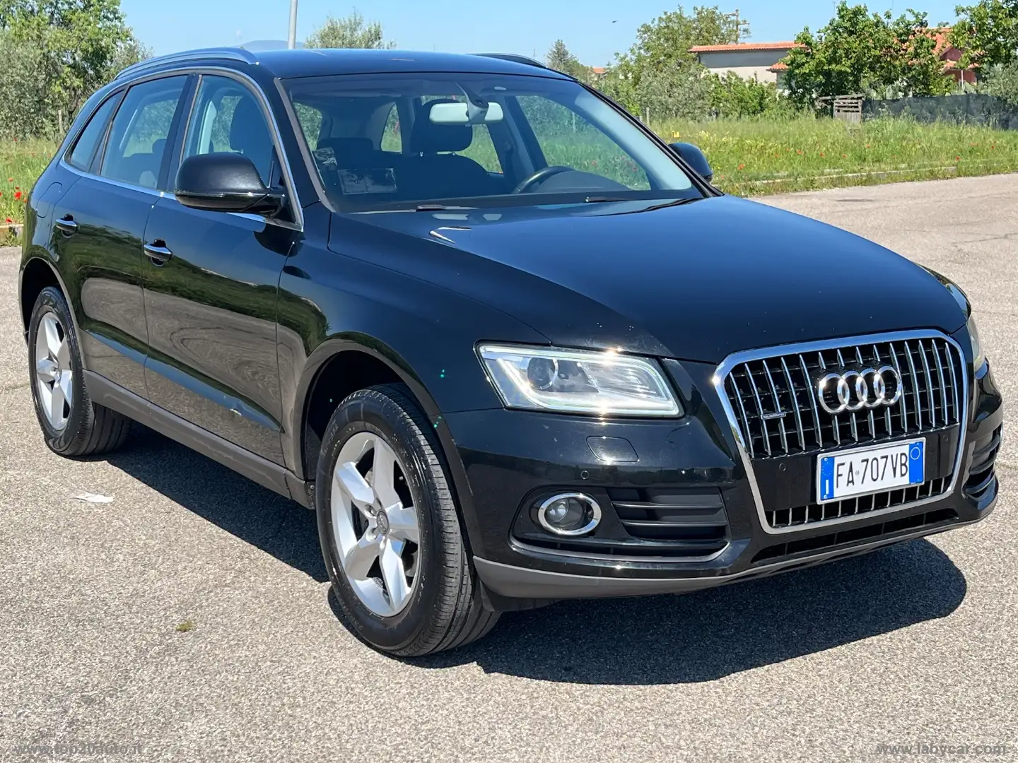 Audi Q5 2.0 TDI 190 CV cl.d. qu. S tr. Adv.P. Noir - 2
