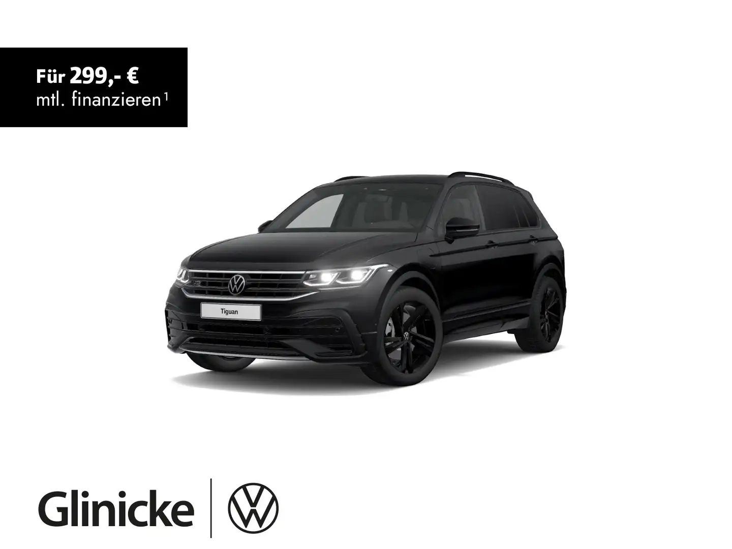 Volkswagen Tiguan 1.4 DSG R-Line eHybrid Navi Black Style A Schwarz - 1