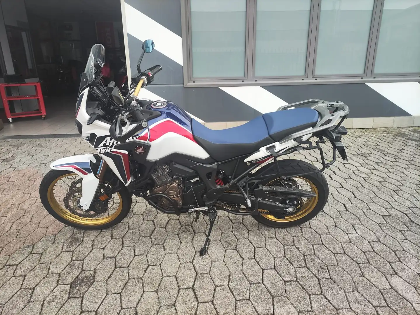 Honda CRF 1000 manuale ABS Bianco - 2