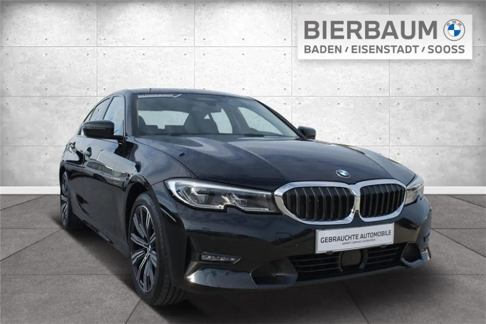 BMW 318 d Schwarz - 1