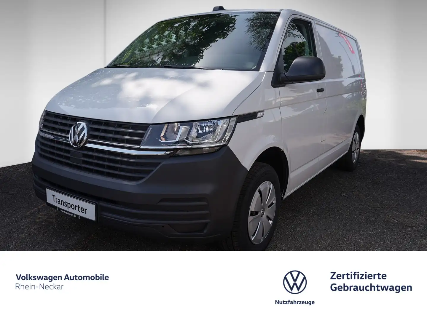 Volkswagen T6.1 Transporter T6.1 Kasten KR 3,0t 2.0 TDI SCR AHK Klima PDC Weiß - 2