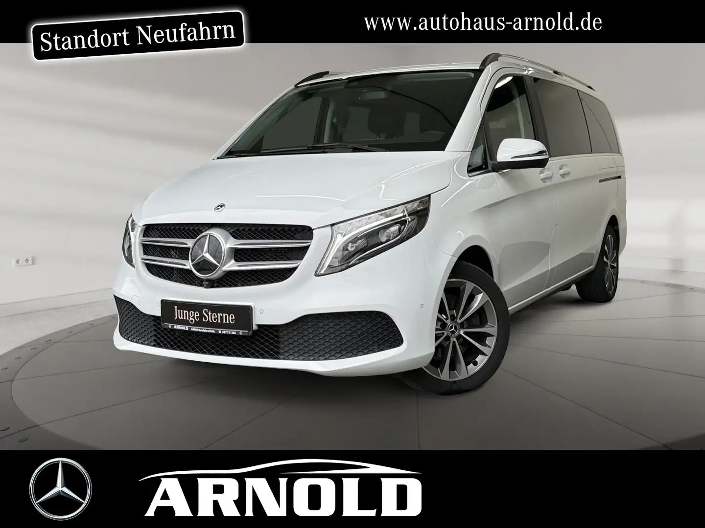 Mercedes-Benz V 250 V 250 d Avantgarde Lang 360° DISTRONIC el-Klappe Weiß - 1