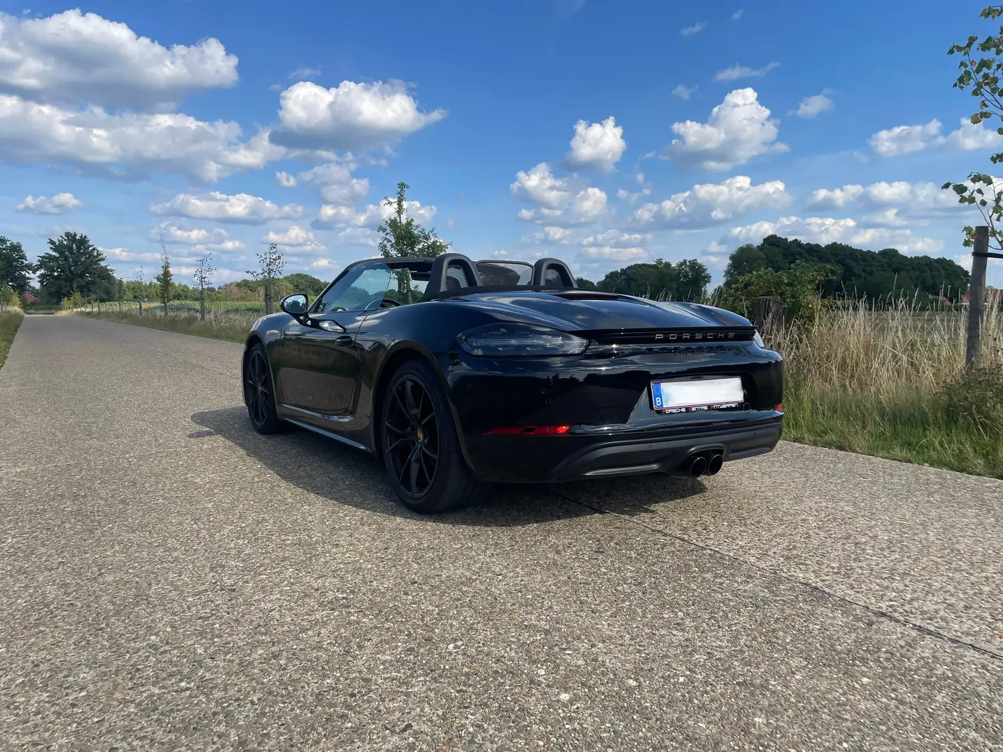 Porsche 718 2.0 PDK Sport uitlaat Noir - 2