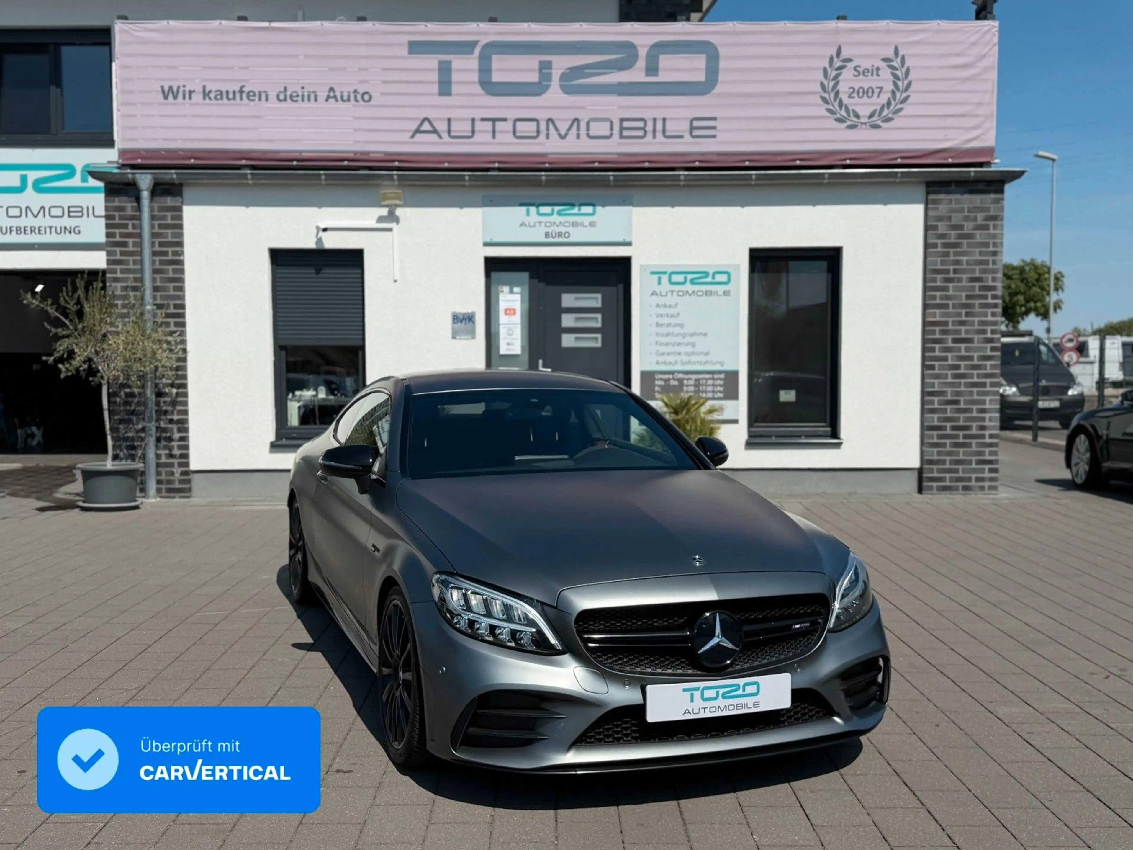 Mercedes-Benz C 43 AMG Coupe 4Matic*BURMESTER*MAGNO*TOP*