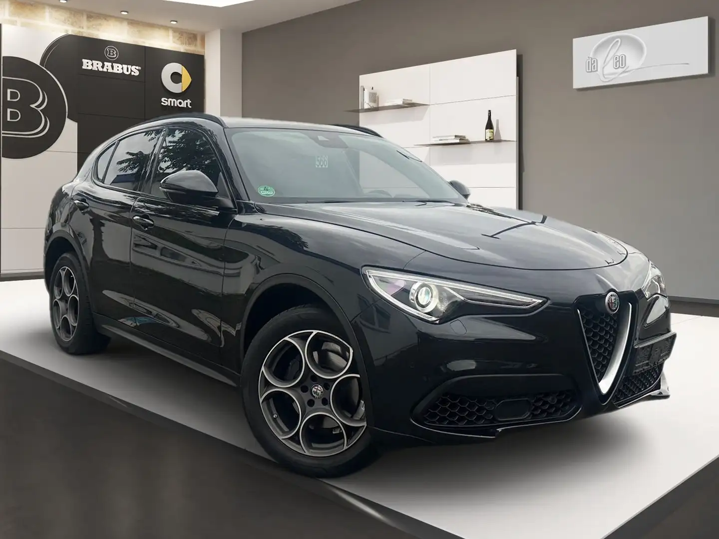 Alfa Romeo Stelvio Super Q4 Kamera ACC Leder Sportsitze 1.H Noir - 2
