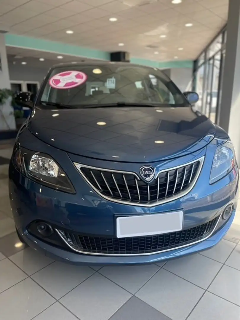 Lancia Ypsilon Ypsilon III 2021 1.0 firefly hybrid Platino s Blu/Azzurro - 1