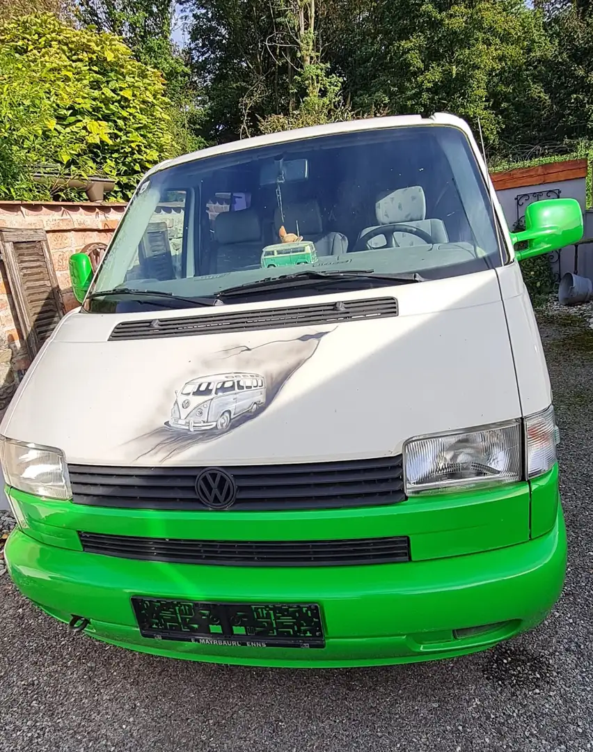 Volkswagen T4 2,5 TDI Langer Radstand Weiß - 1
