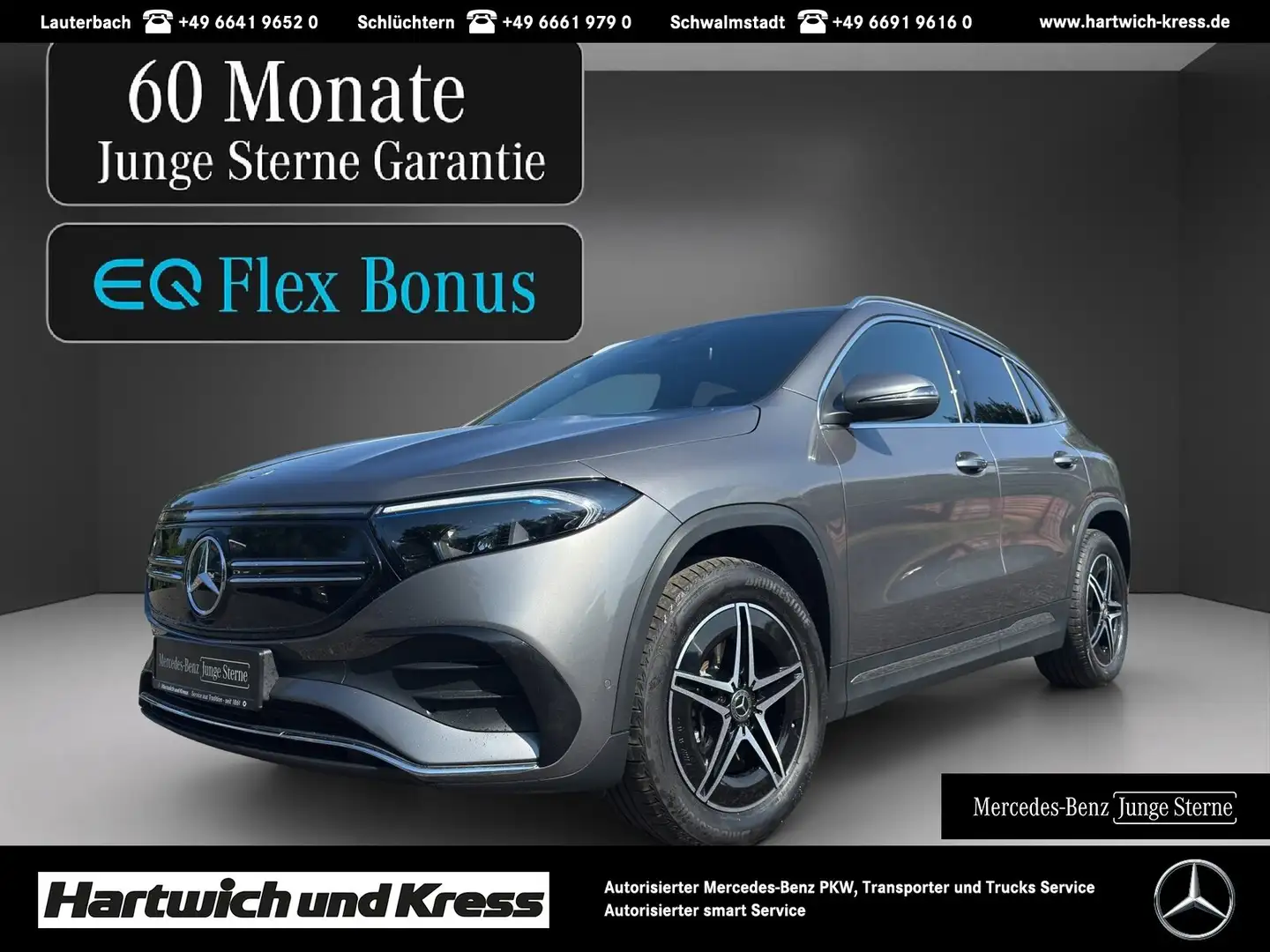 Mercedes-Benz EQA 300 EQA 300 4Matic AMG Line+LED+Kamera+Ambiente+Totwin Grigio - 1