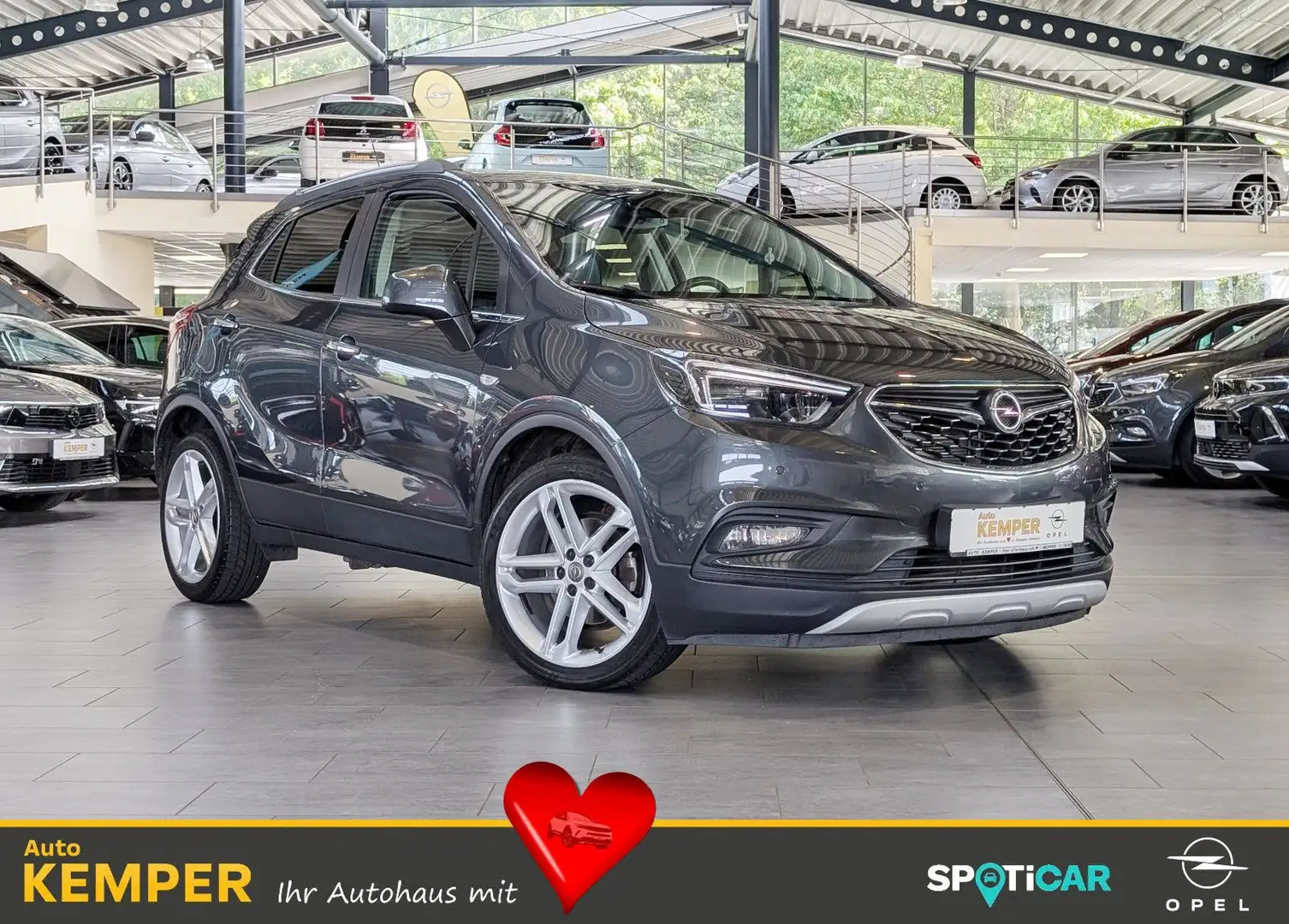Opel Mokka X 1.4 Turbo Excellence *Schiebedach* Grau - 1