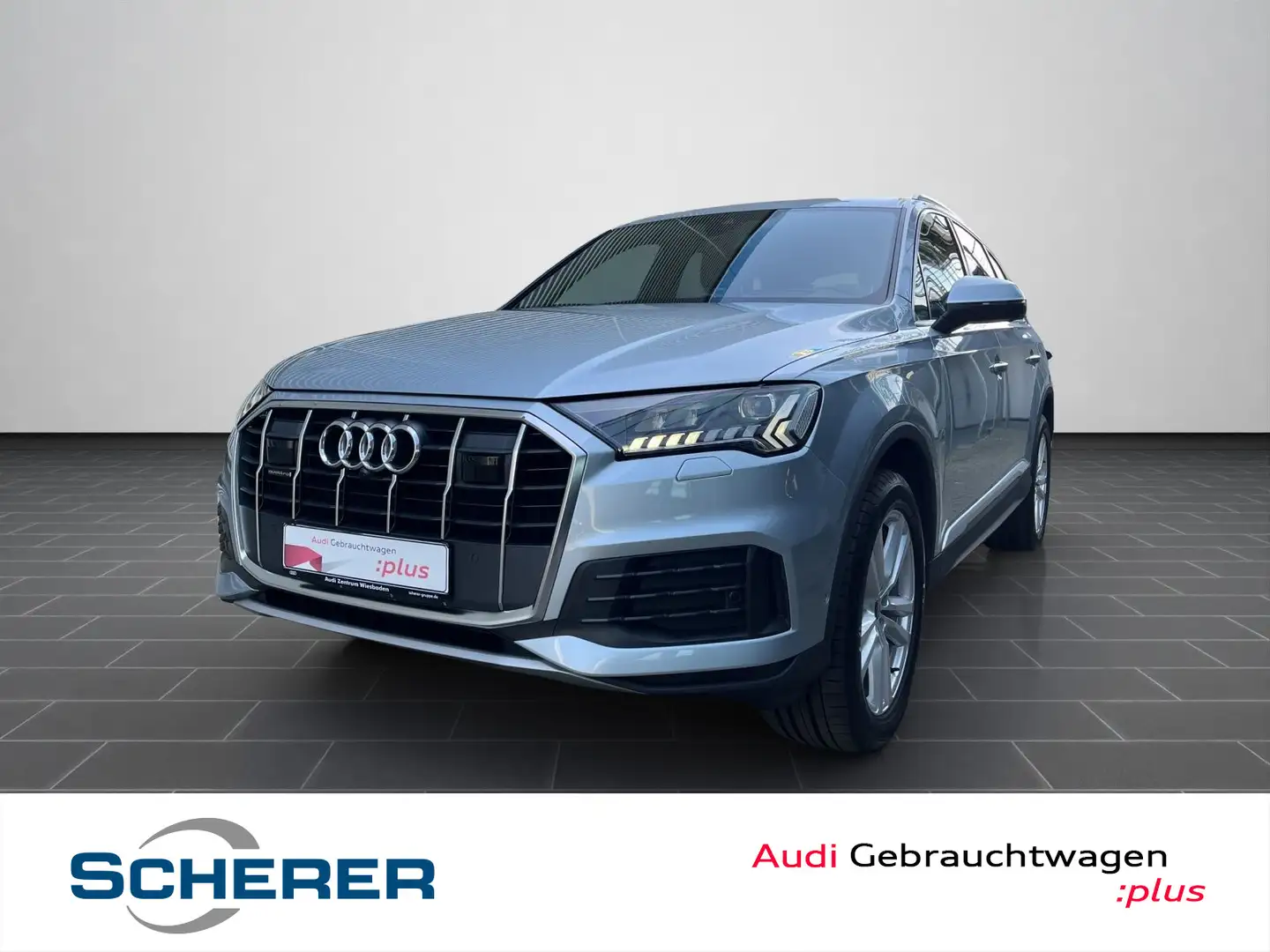 Audi Q7 50 TDI quattro/7 Sitzer/Matrix LED tiptronic Argent - 1