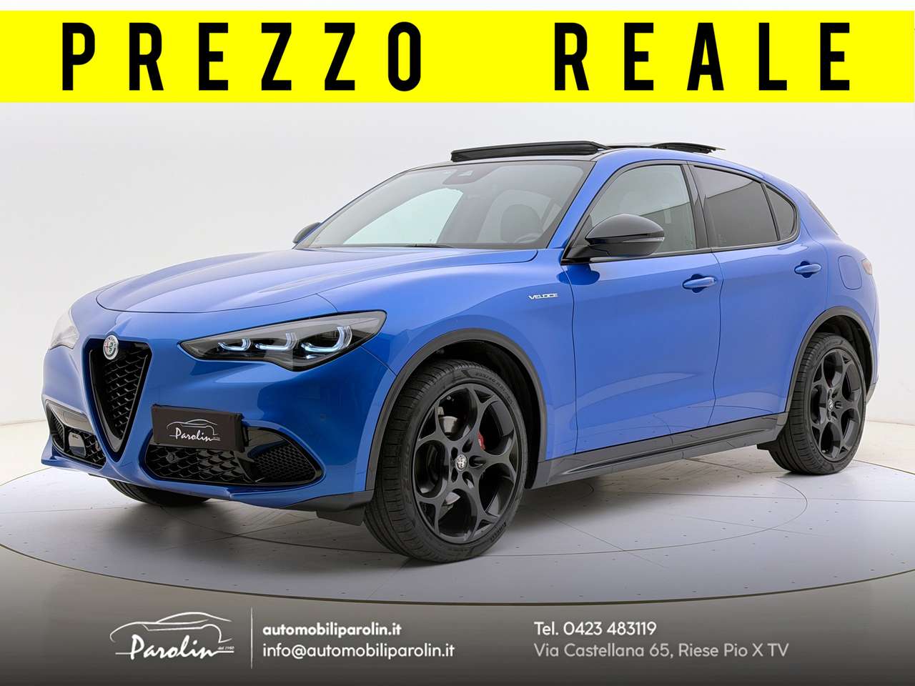 Alfa Romeo Stelvio 2.0 t Veloce Q4 Restyling Tetto-LED-Black pack
