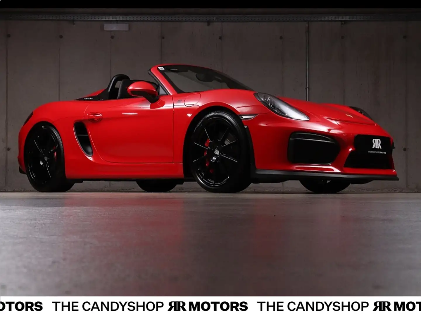 Porsche Boxster Spyder 981 3,8 *Mega*Schalensitze*Perfekt* Rot - 2