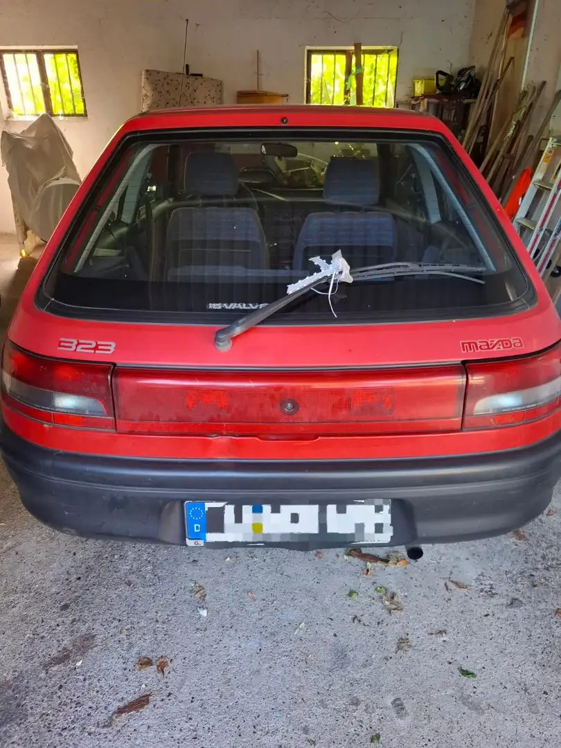 Mazda 323 Mazda (J) Rouge - 1