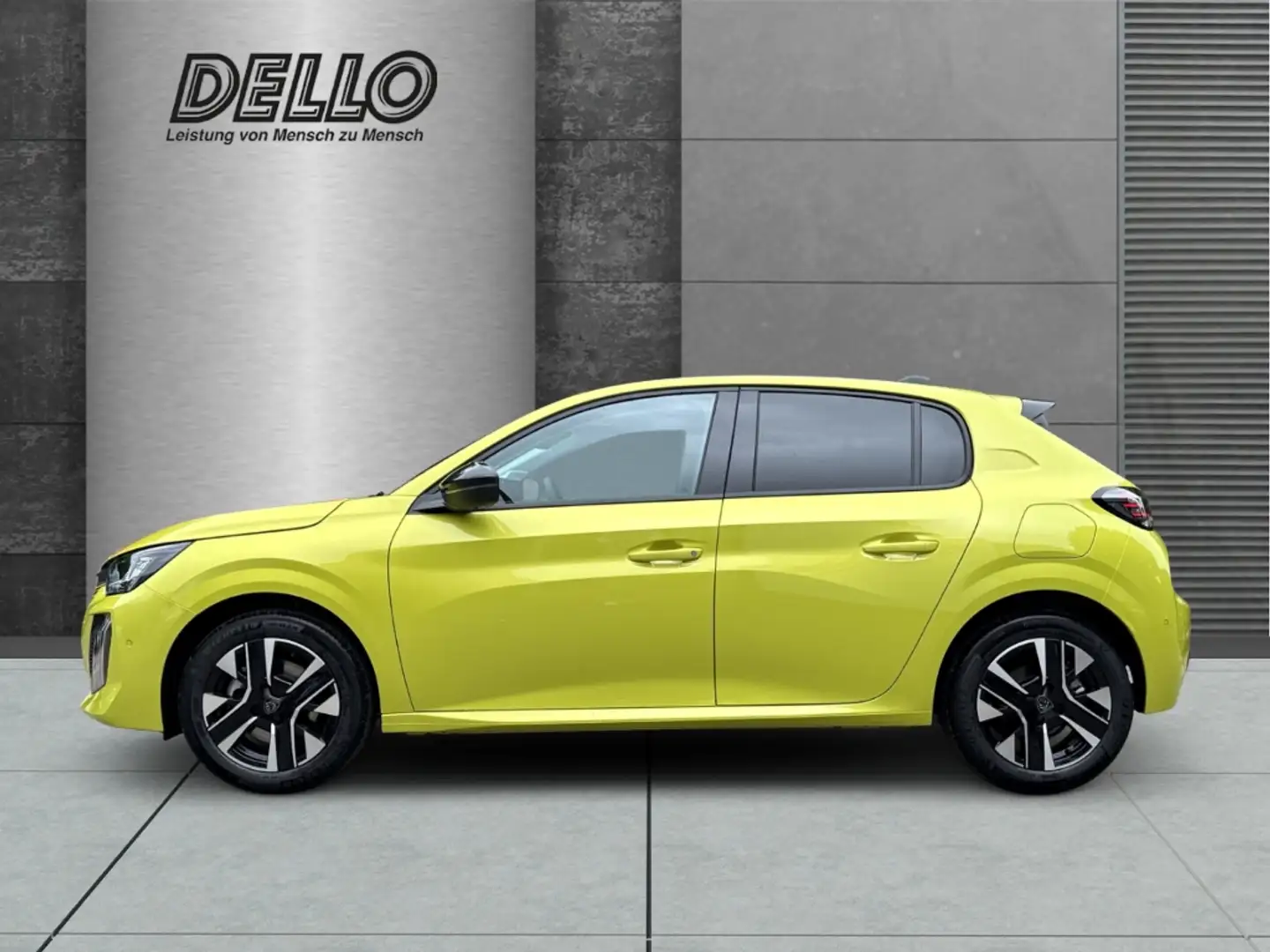 Peugeot 208 Allure PureTech 100 Sicht- & Navigations-Paket Dri Geel - 2
