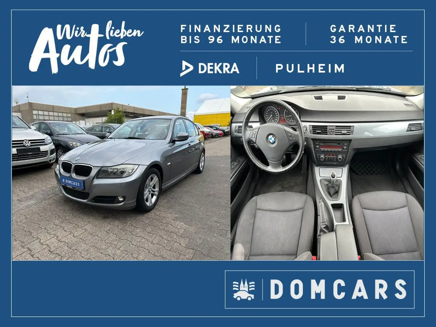 BMW 318 i Limousine //FACELIFT+AHK+KLIMAAUTOMATIK// Gri - 1