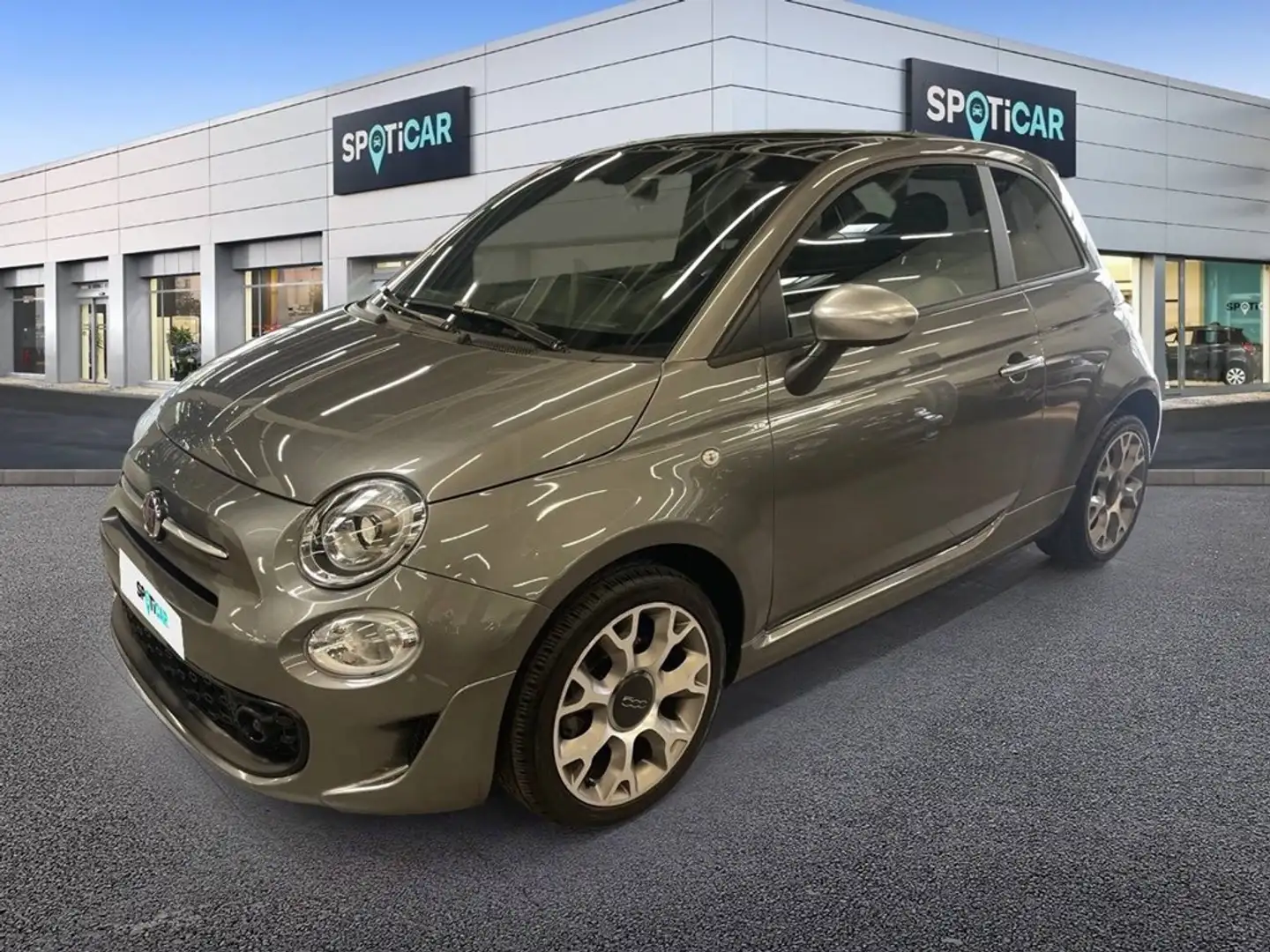Fiat 500 1.2 8v 69hp Rockstar Gris - 1