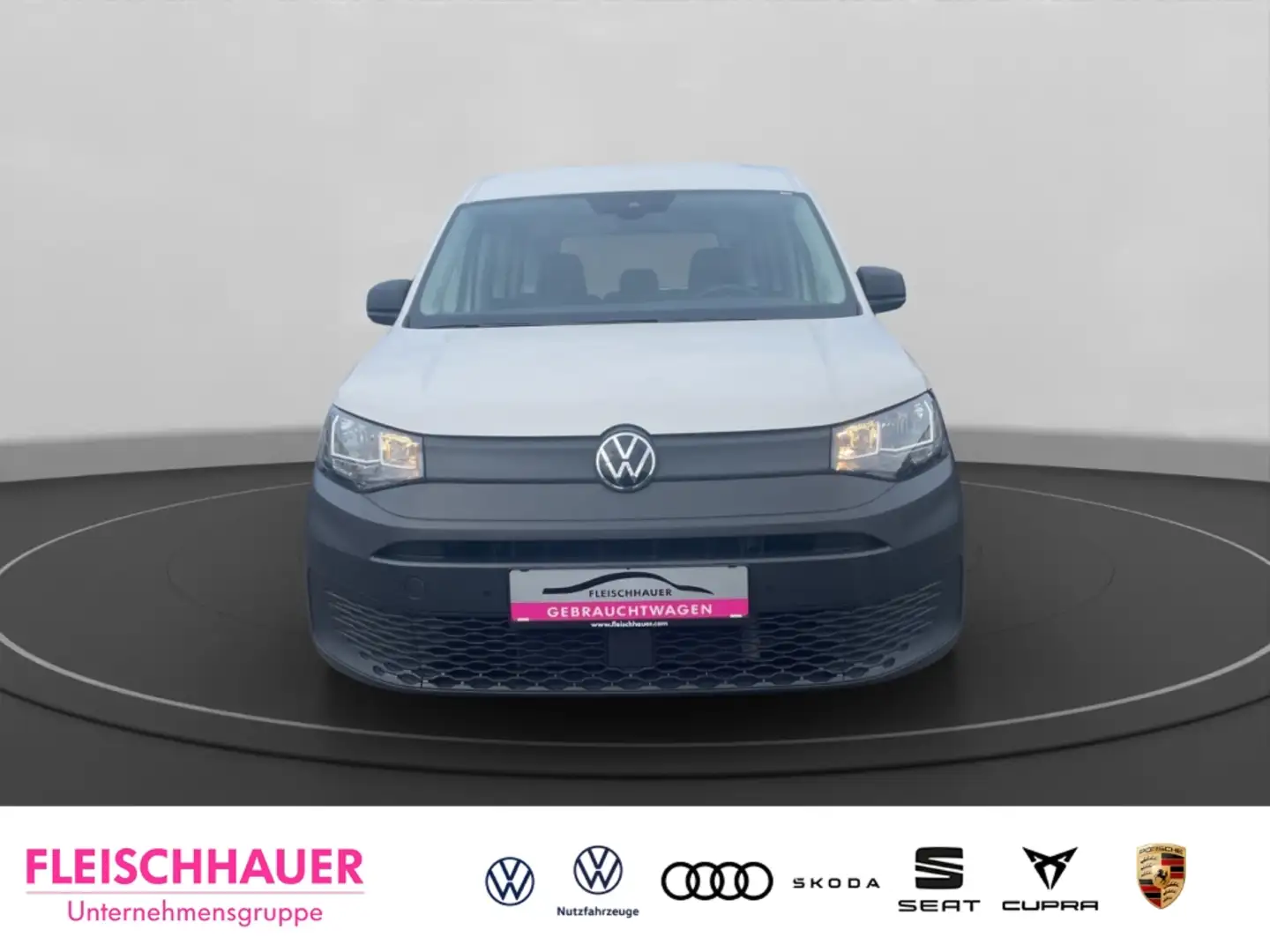 Volkswagen Caddy EcoProfi 2.0 TDI Kombi AHK-abnehmbar Navi Musikstr Blanco - 2